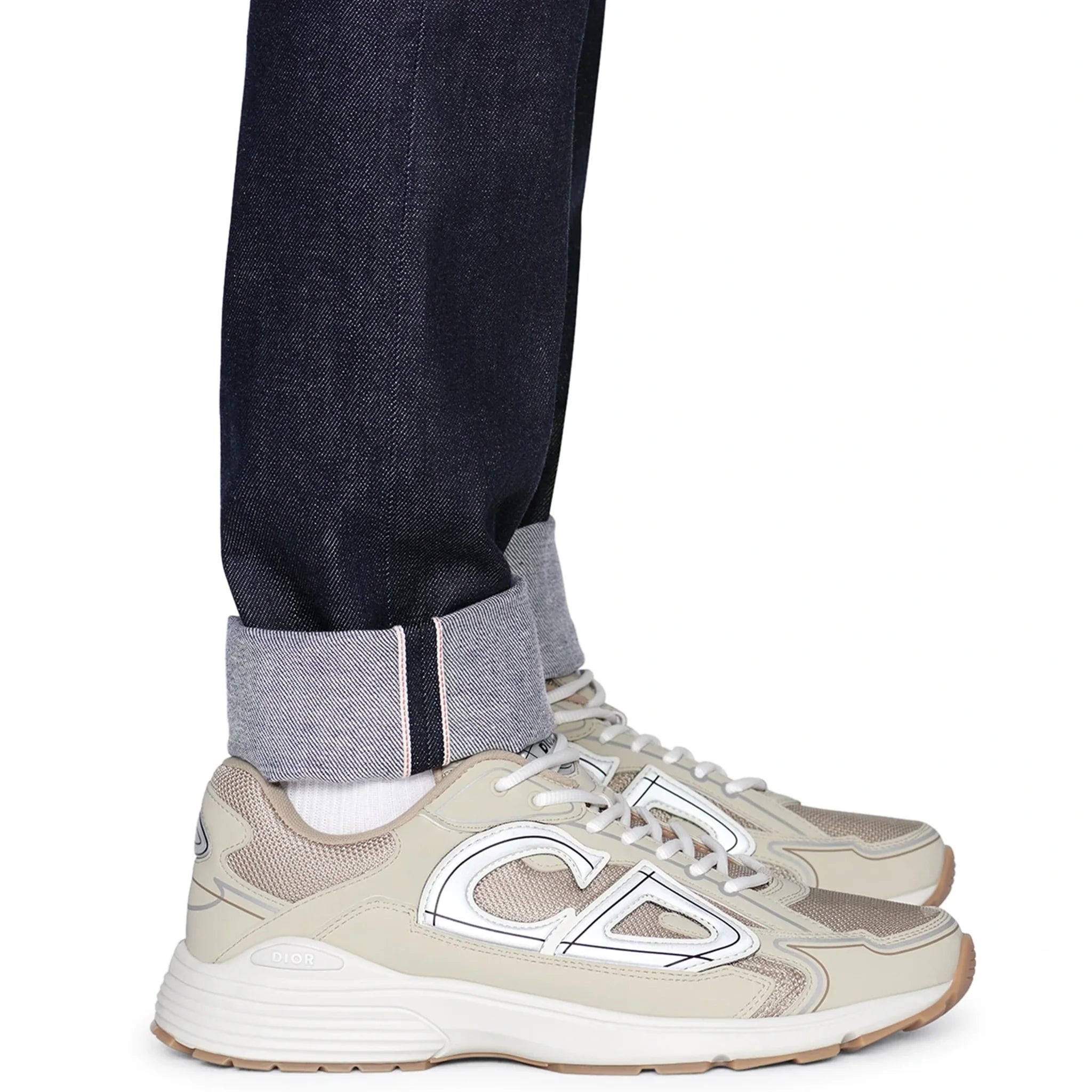 Dior B30 Mesh Cream Trainer – Beige - view 7