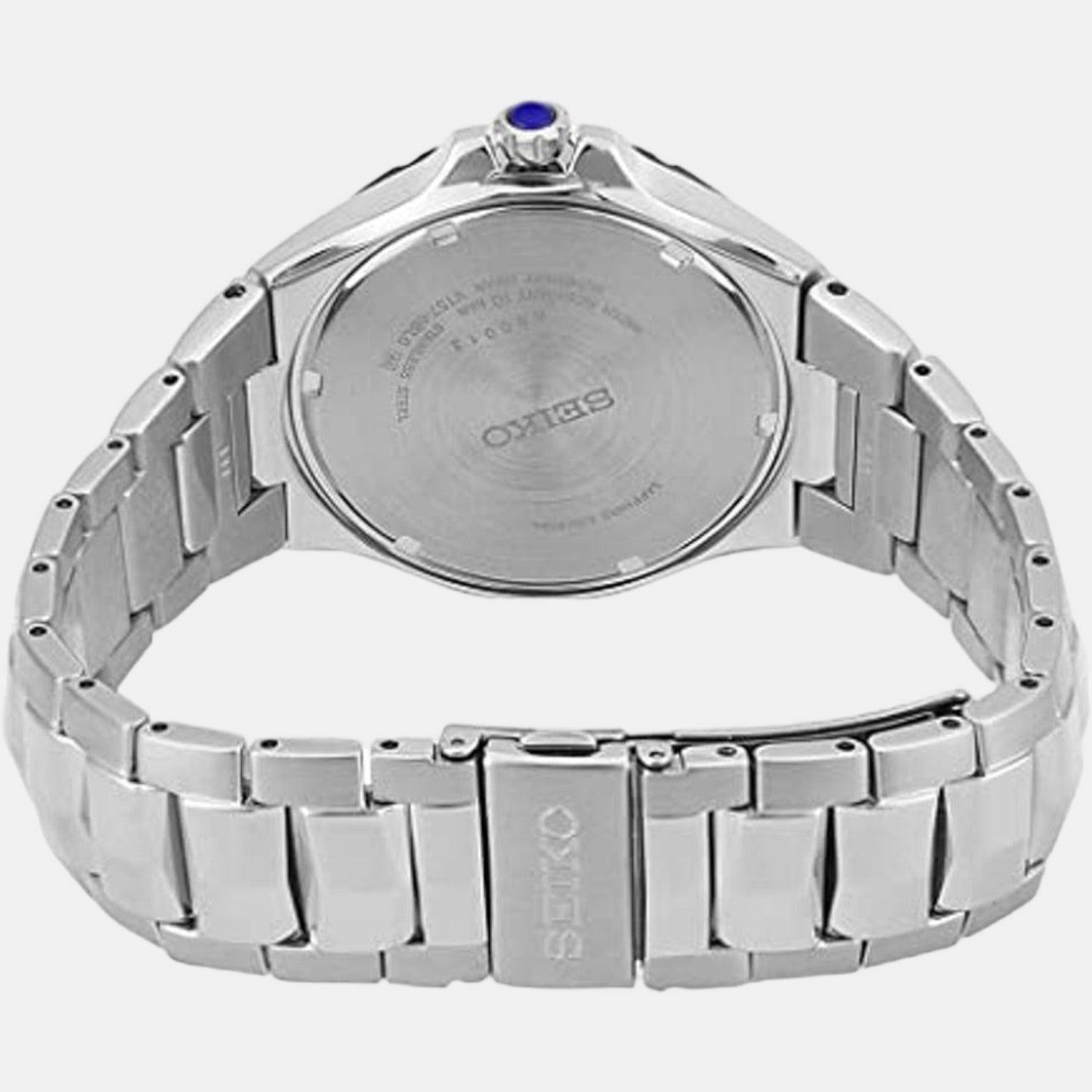 Seiko Coutura Men Quartz Grey Dial Analog Stainless Steel Watch SNE565P9 - view 2