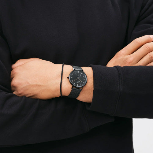 Daniel Wellington Classic Multi-Eye Ashfield Onyx Black Dial Men 40mm DW00100714 - view 2