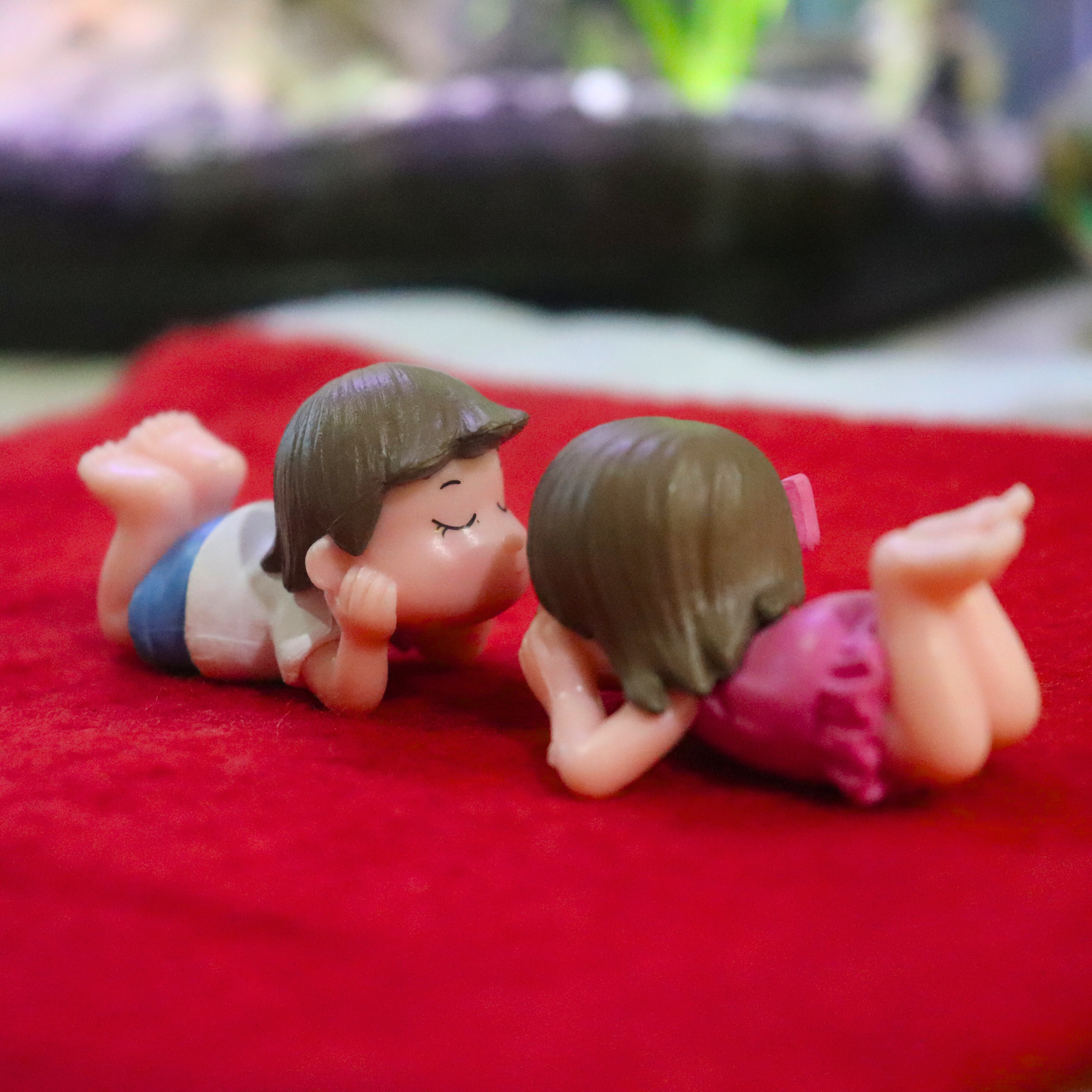 Seed2Plant Cute Couple Relaxing Miniature
