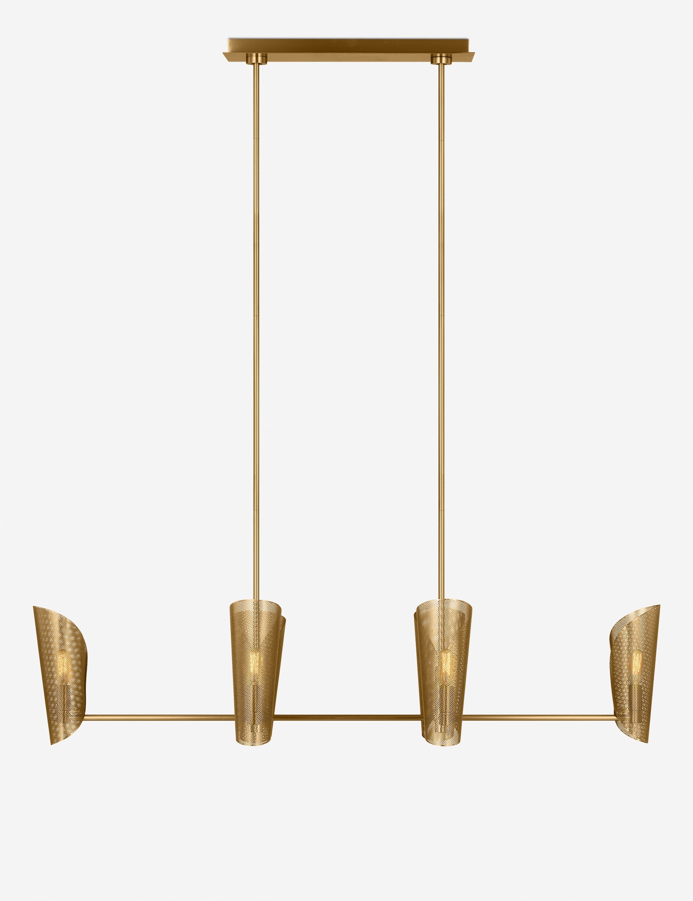 Lulu and Georgia Plivot Linear Chandelier by Christiane Lemieux