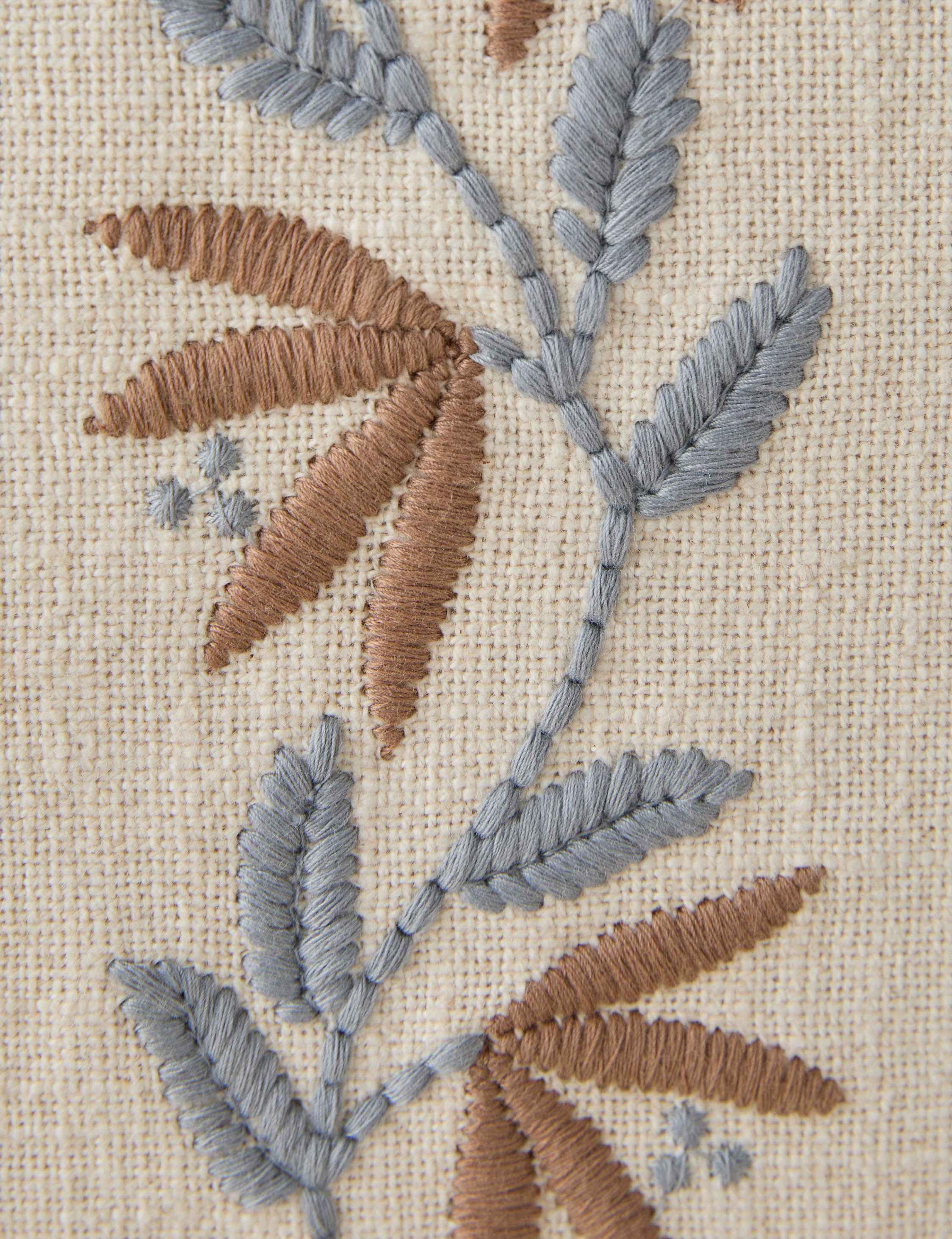Lulu and Georgia Tremaine Embroidered Pillow - view 5