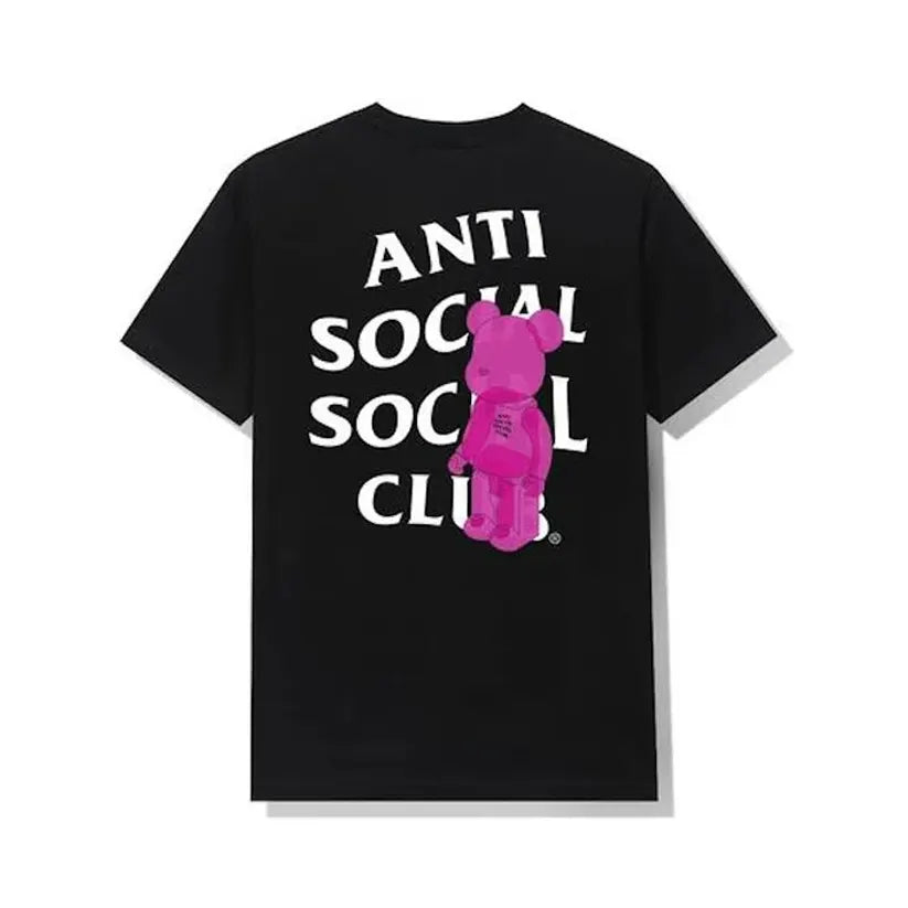 Kicks Machine Anti Social Social Club Bearbrick Tee Black Black Friday