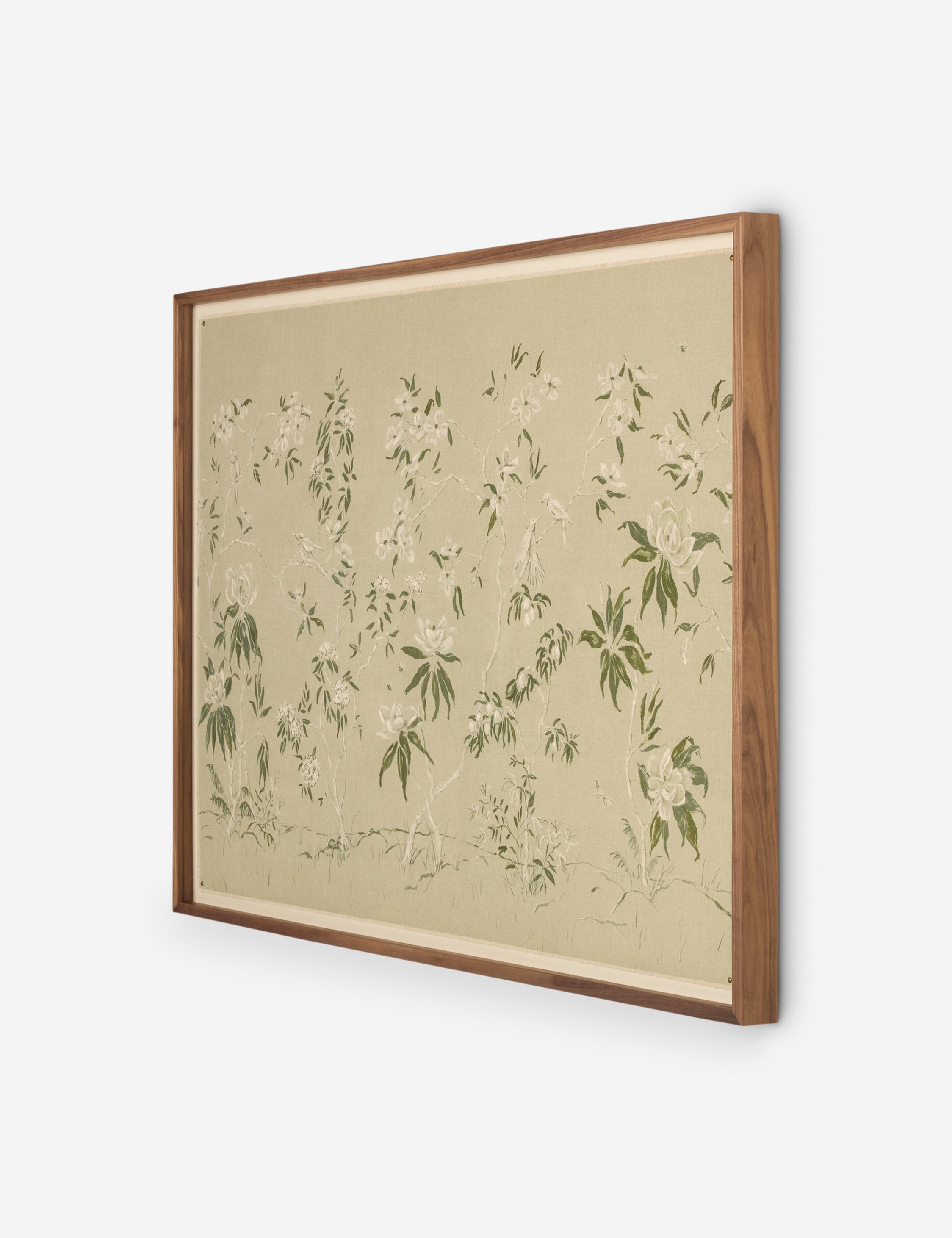 Lulu and Georgia Linen Chinoiserie Wall Art by Laurel-Dawn Latshaw - view 3