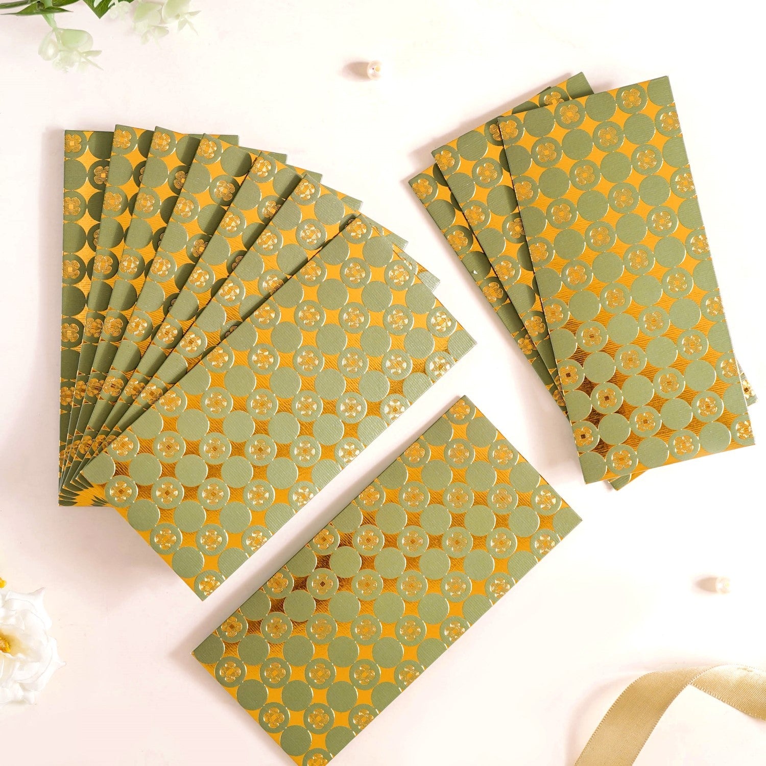 Nestasia Lucky Charm Gifting Shagun Paper Envelope Set Of 12