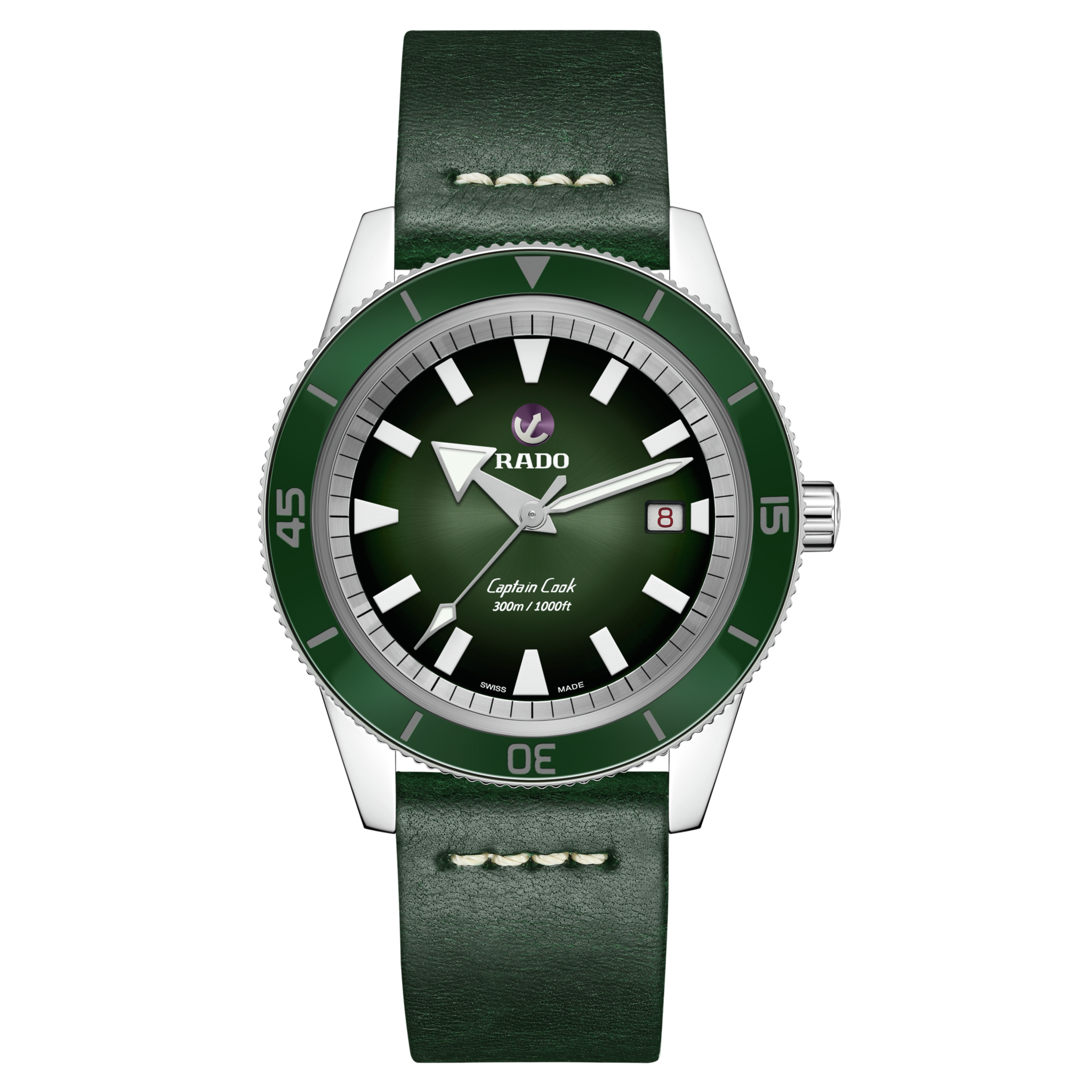 Rado Captain Cook Green Dial Men 42mm