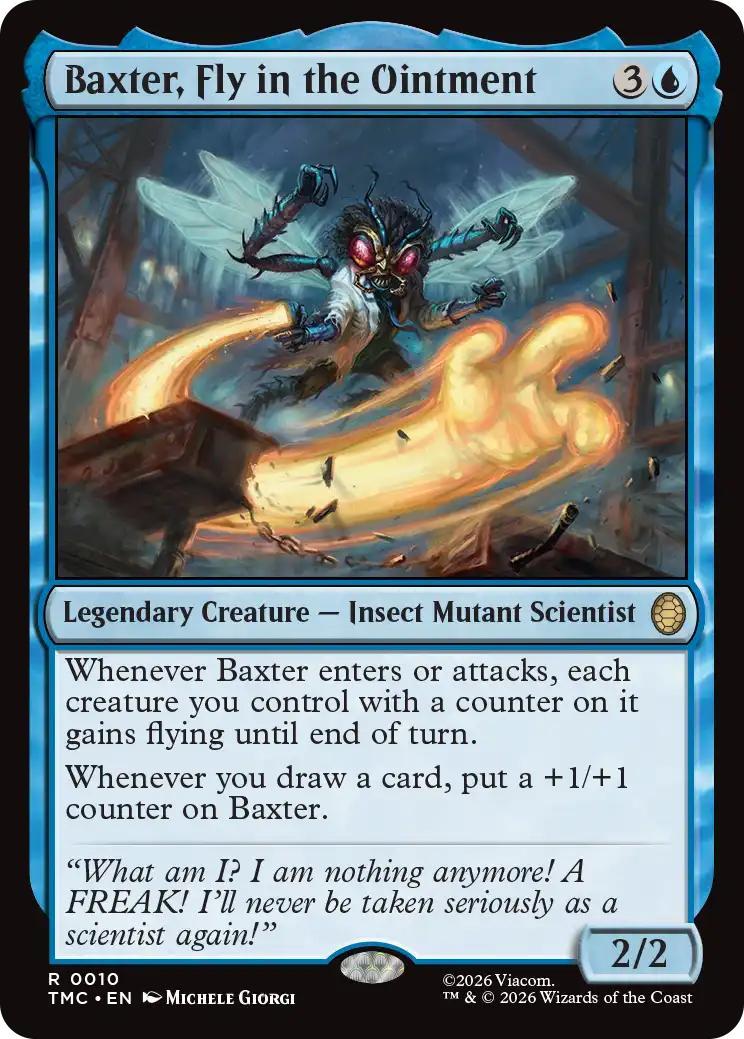 Ointment 10 teenage – Magic Baxter, Fly in the Ointment [10] [Teenage Mutant Ninja Turtles Eternal] [Non-Foil]