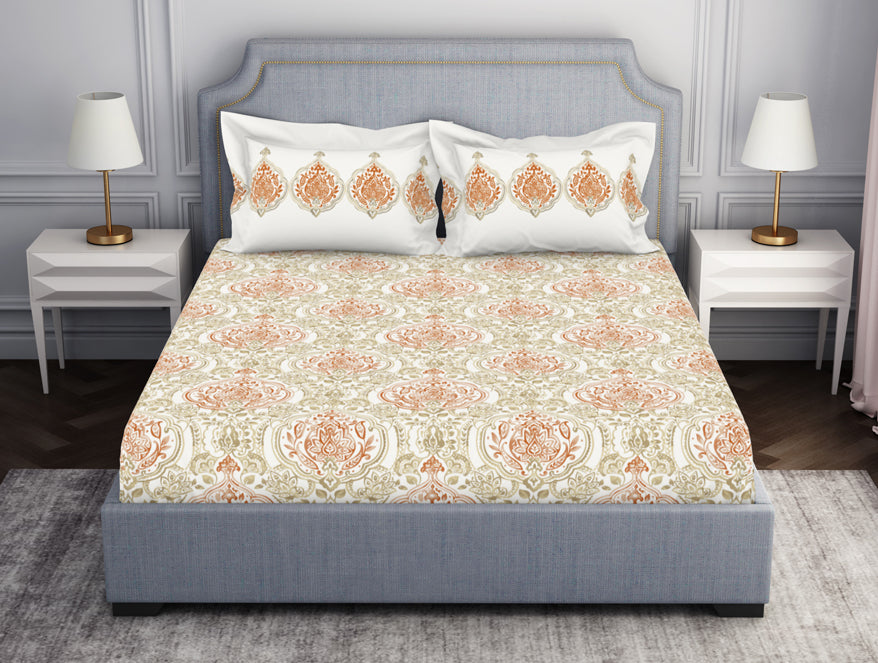 Spaces India Ornamenta Ornate 100% Cotton Fitted King - Essentials by Spaces - view 8