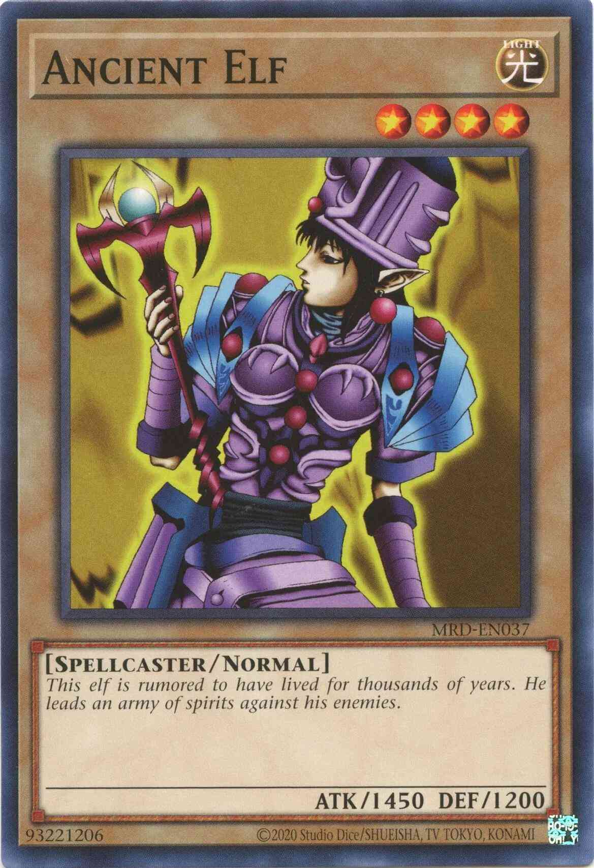 Yu-Gi-Oh! Ancient Elf - 25th Anniversary - MRD-EN037 - Common - Unlimited