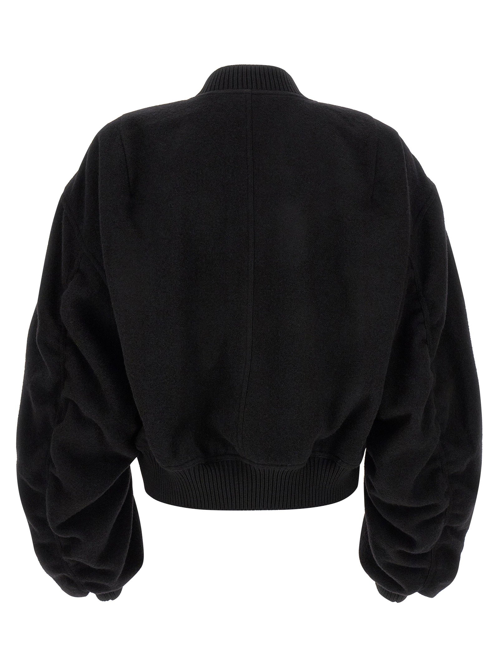 Rick Owens Secchia Flight Bomber Jacket – 100% virgin wool - view 2