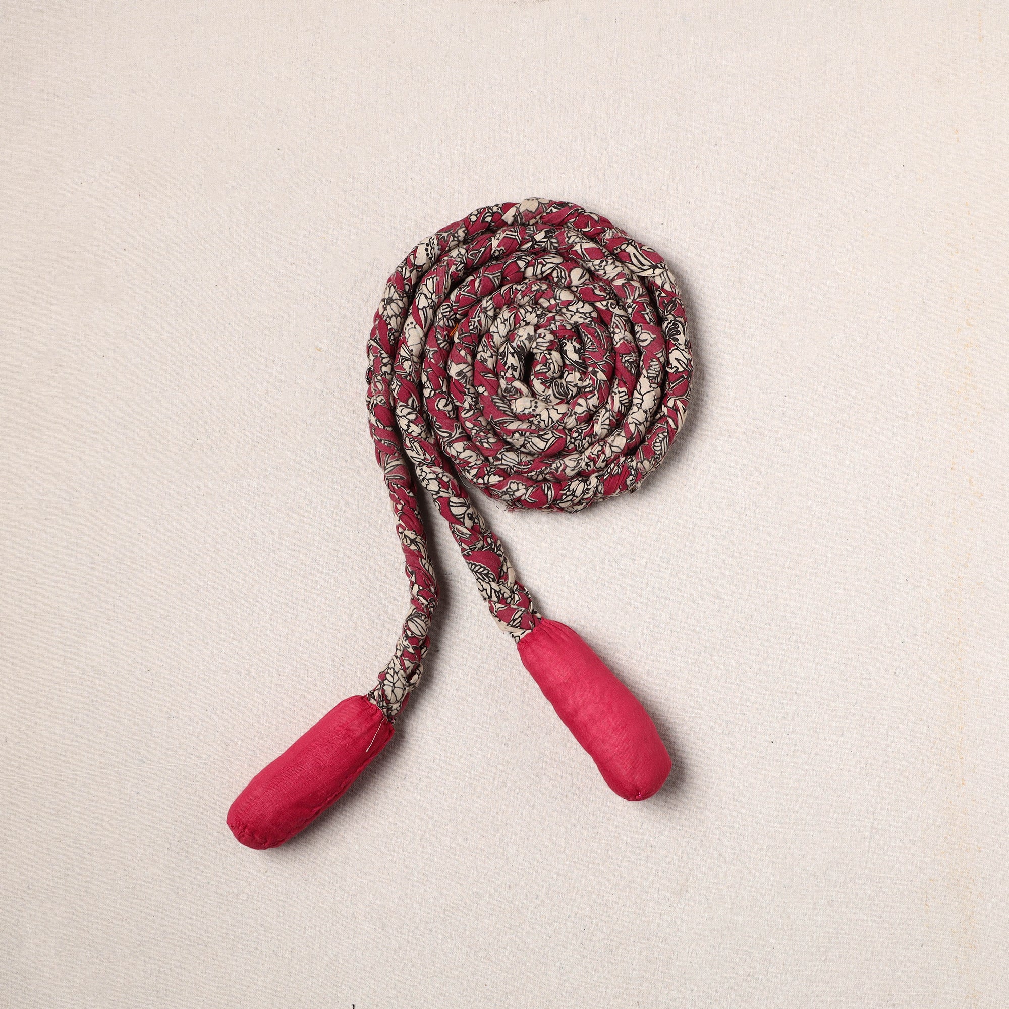 NOORI BAZAR Handmade Upcycled Fabric Skipping Rope 08