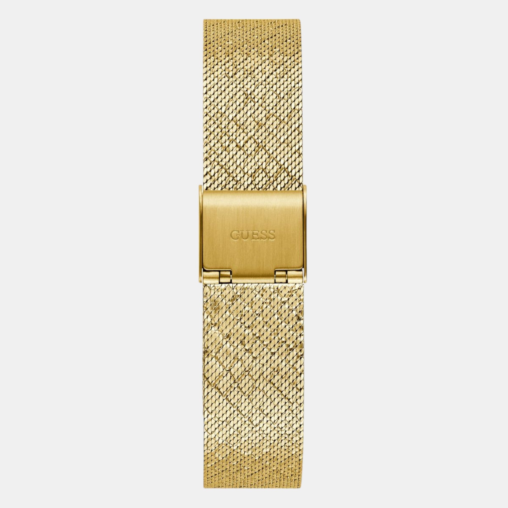 Guess Trend Women Quartz Champagne Dial Analog Mesh Watch GW0748L2 - view 5