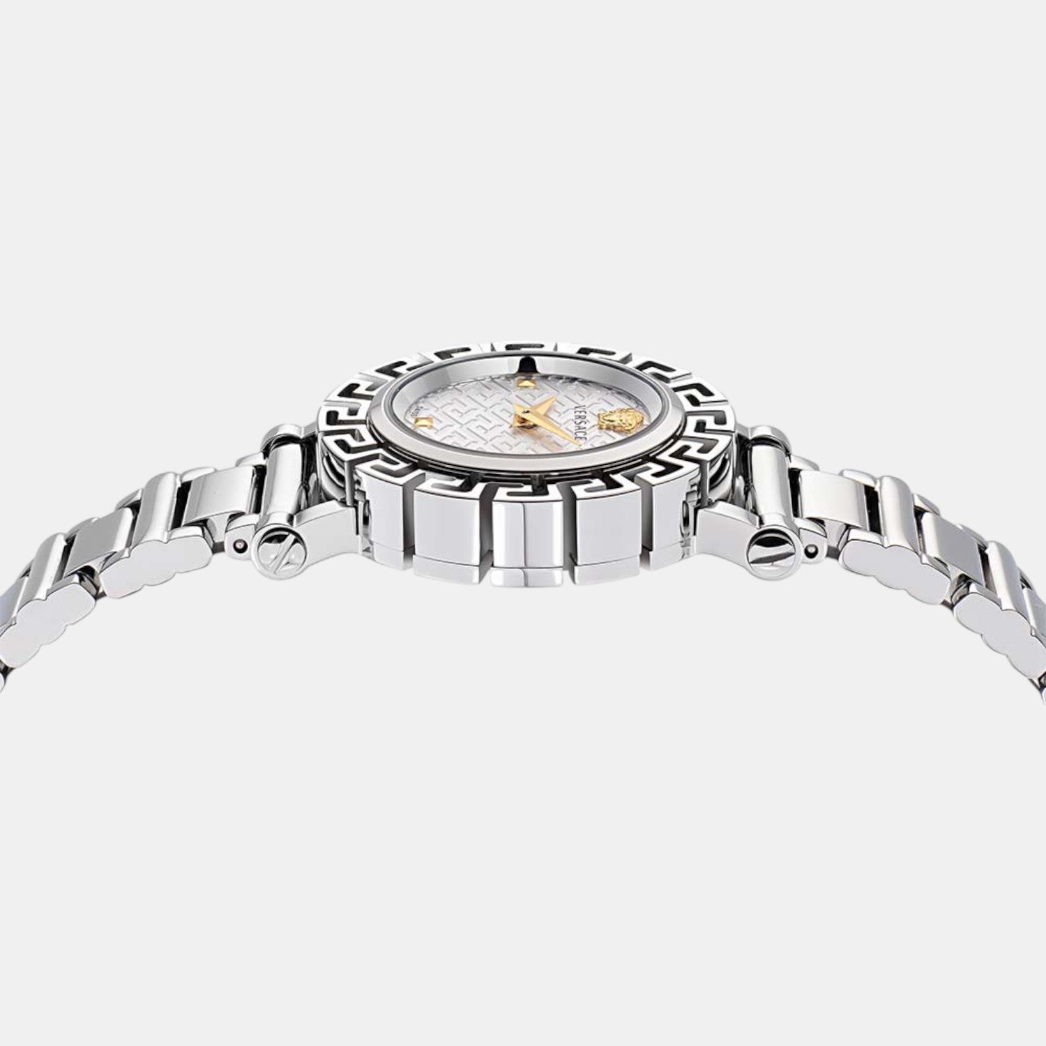 Versace Greca Glam Women Quartz Silver Dial Analog Stainless Steel Watch VE2Q00322 - view 2