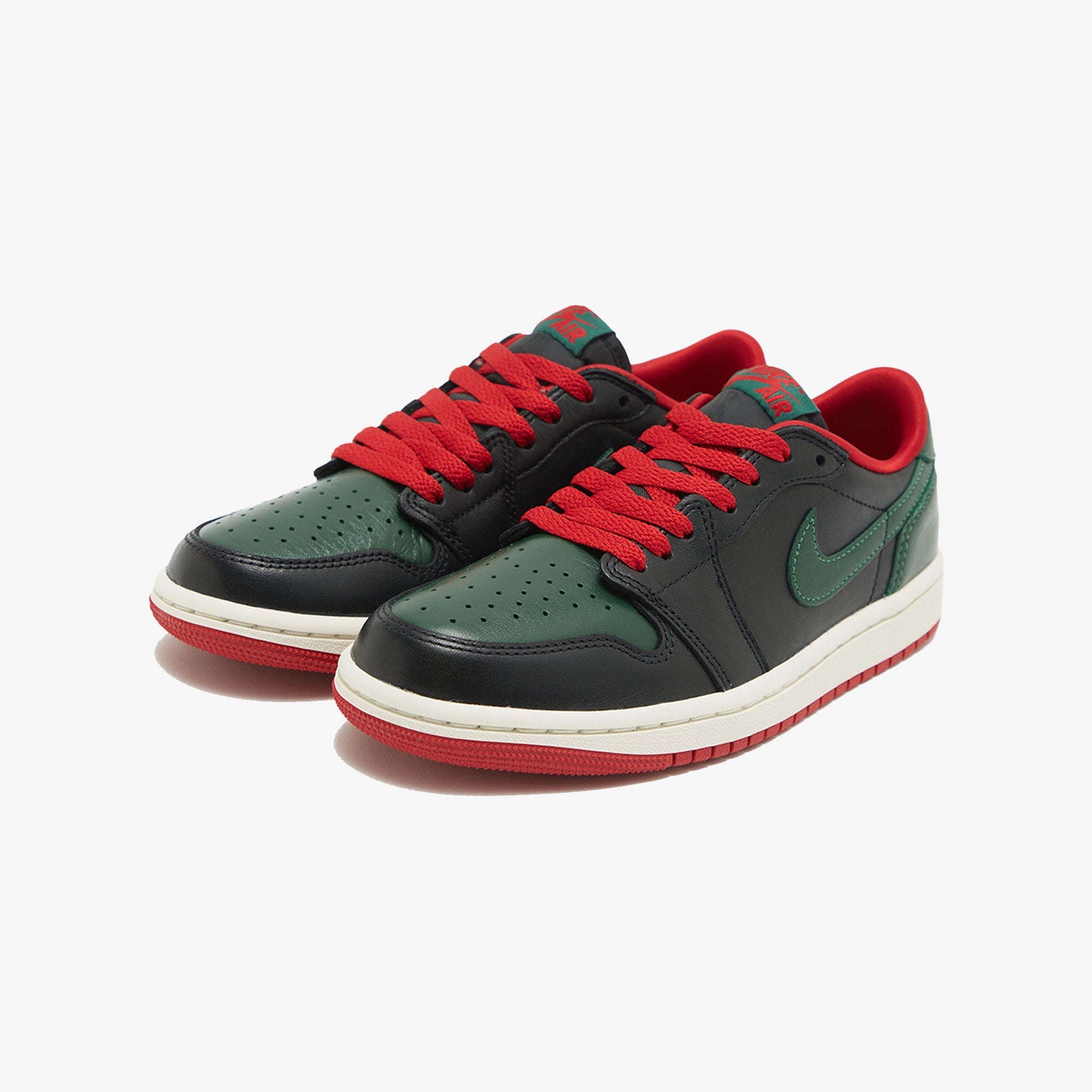 Jordan | AIR JORDAN 1 LOW OG { BLACK/GORGE GREEN - view 2