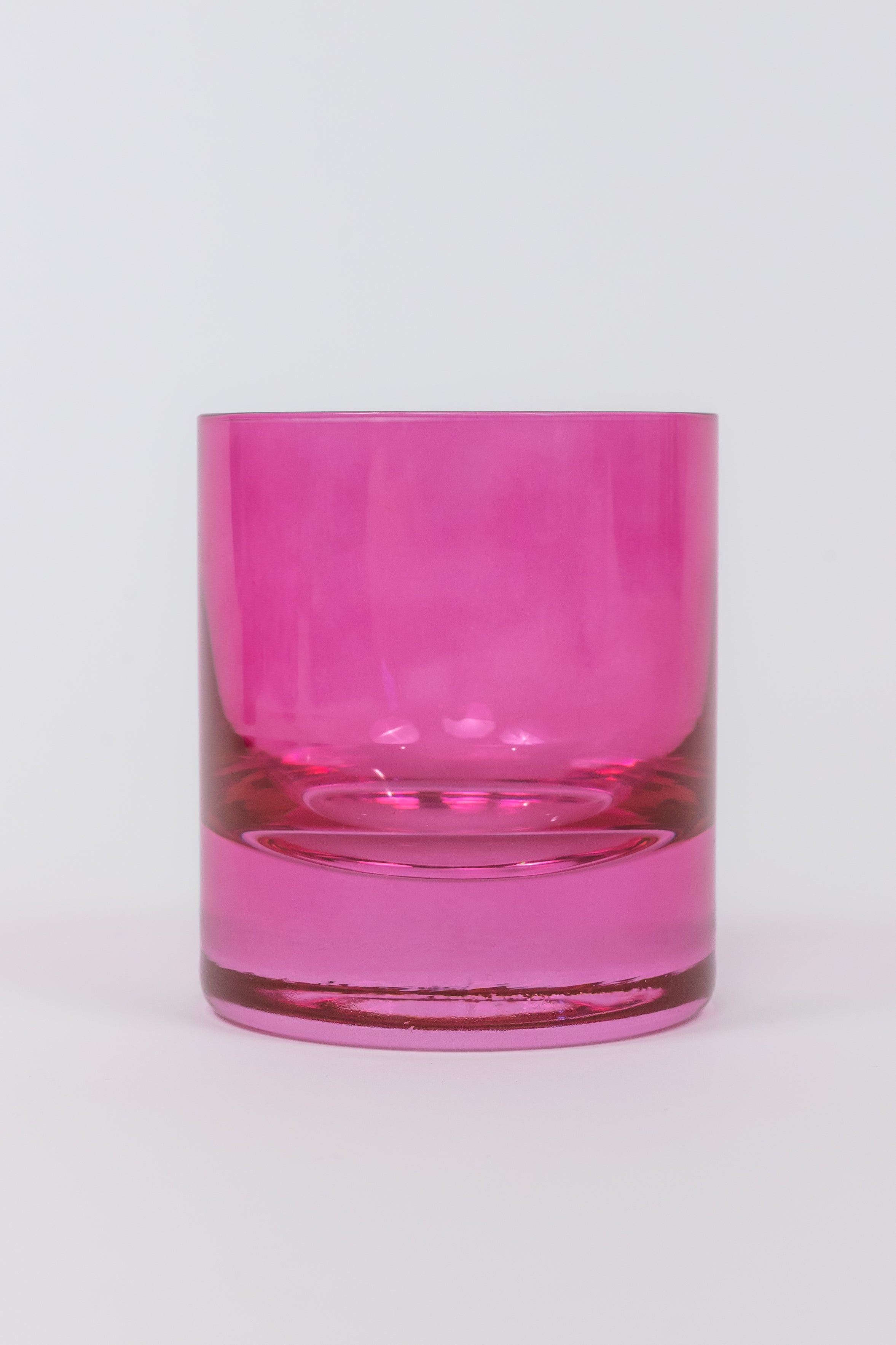 Estelle Colored Glass Estelle Colored Rocks Glass - Set of 2 {Fuchsia} - view 3