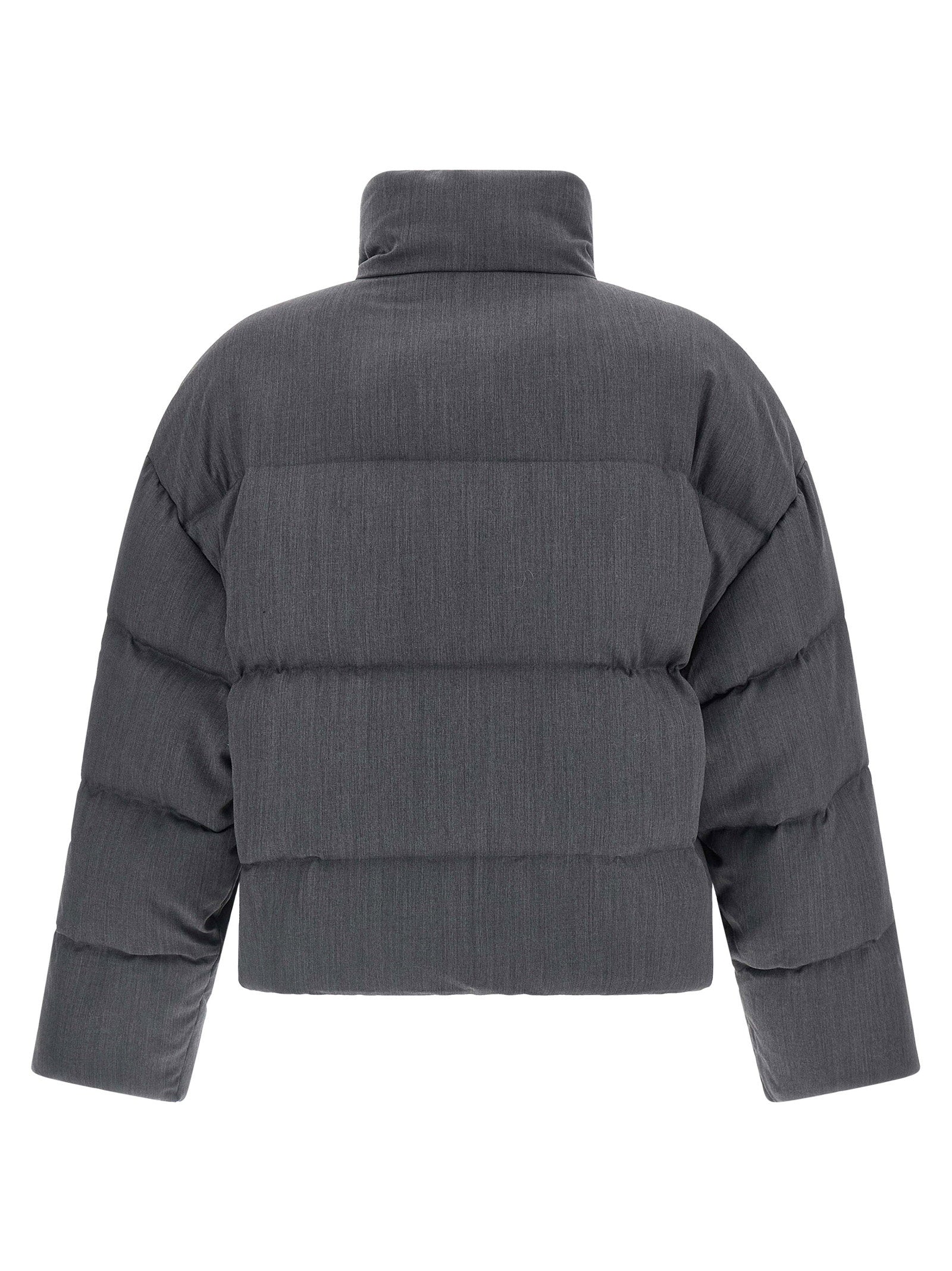 Entire Studios Mml Puffer Down Jacket – 100% wool - view 2