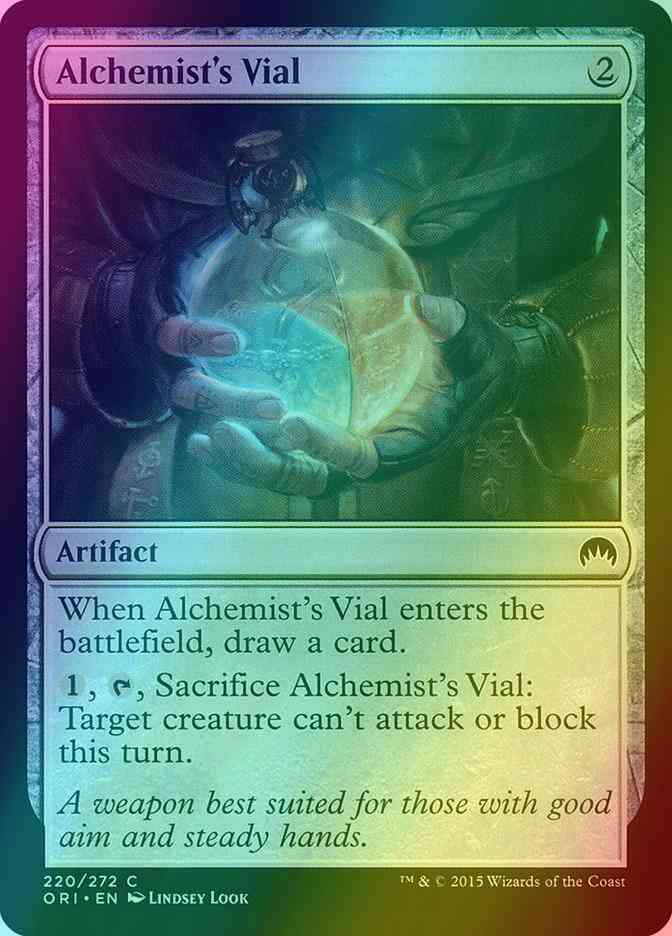 Vial 220 magic – Alchemist's Vial [220] [Magic Origins] [Foil]