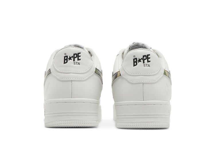 A Bathing Ape Bape Sta Low ABC Camo White Green (2022) - view 6
