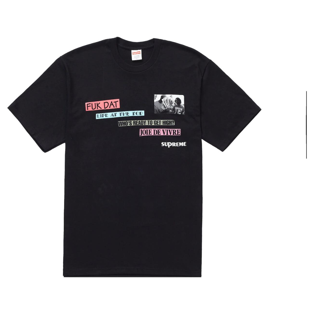 My Store Supreme Joie De Vivre Tee Black
