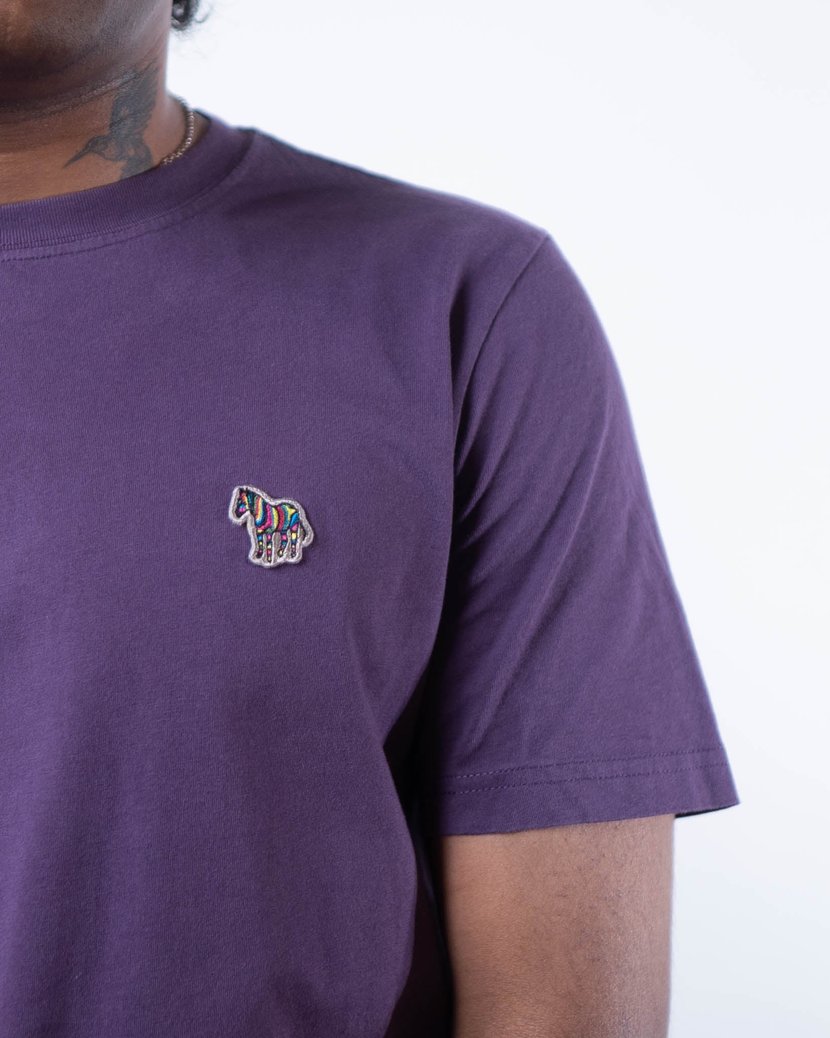 POLO RALPH LAUREN Paul Smith Zebra Logo T-Shirt - Purple - view 2