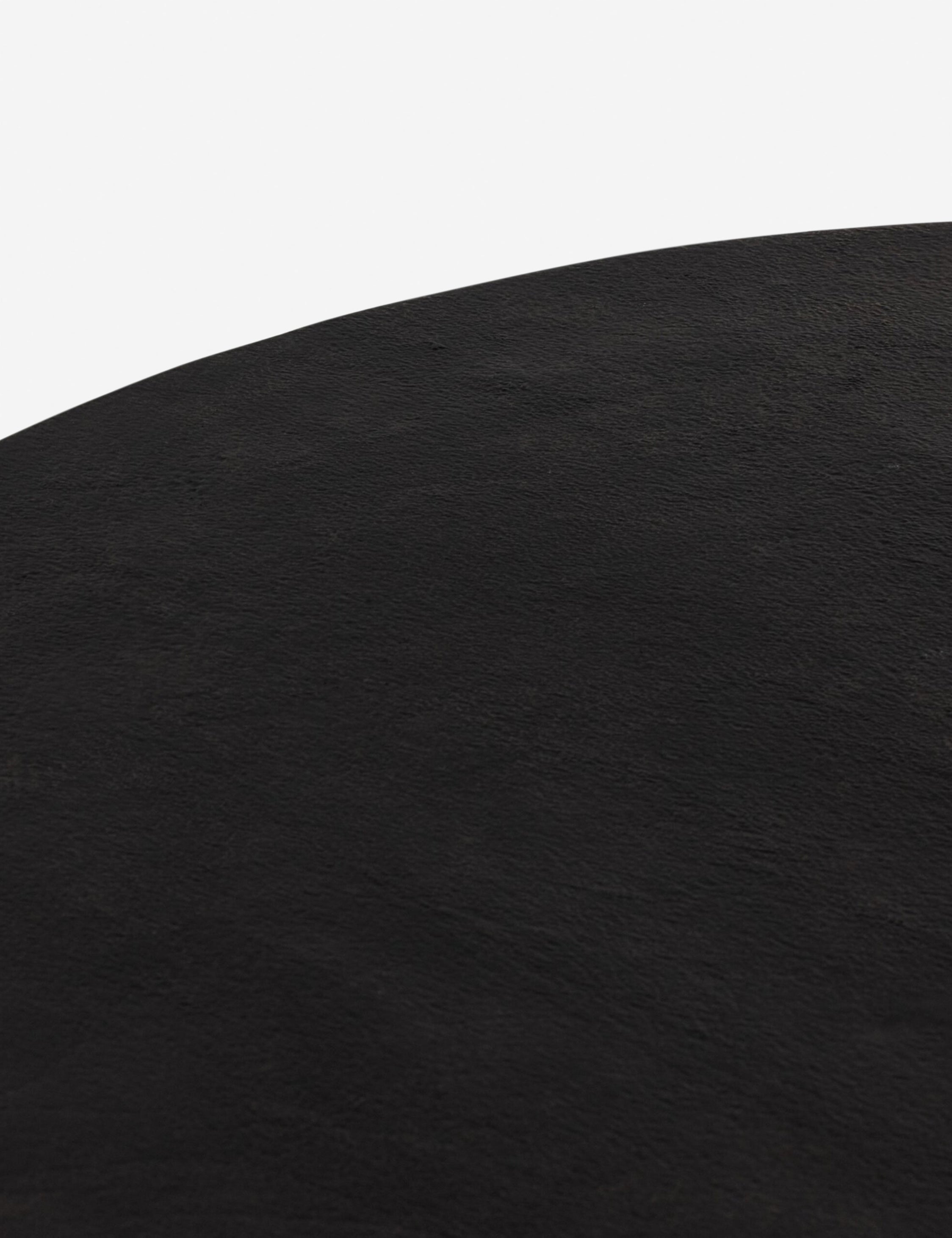 Lulu and Georgia Lagos Round Coffee Table – Black - view 9