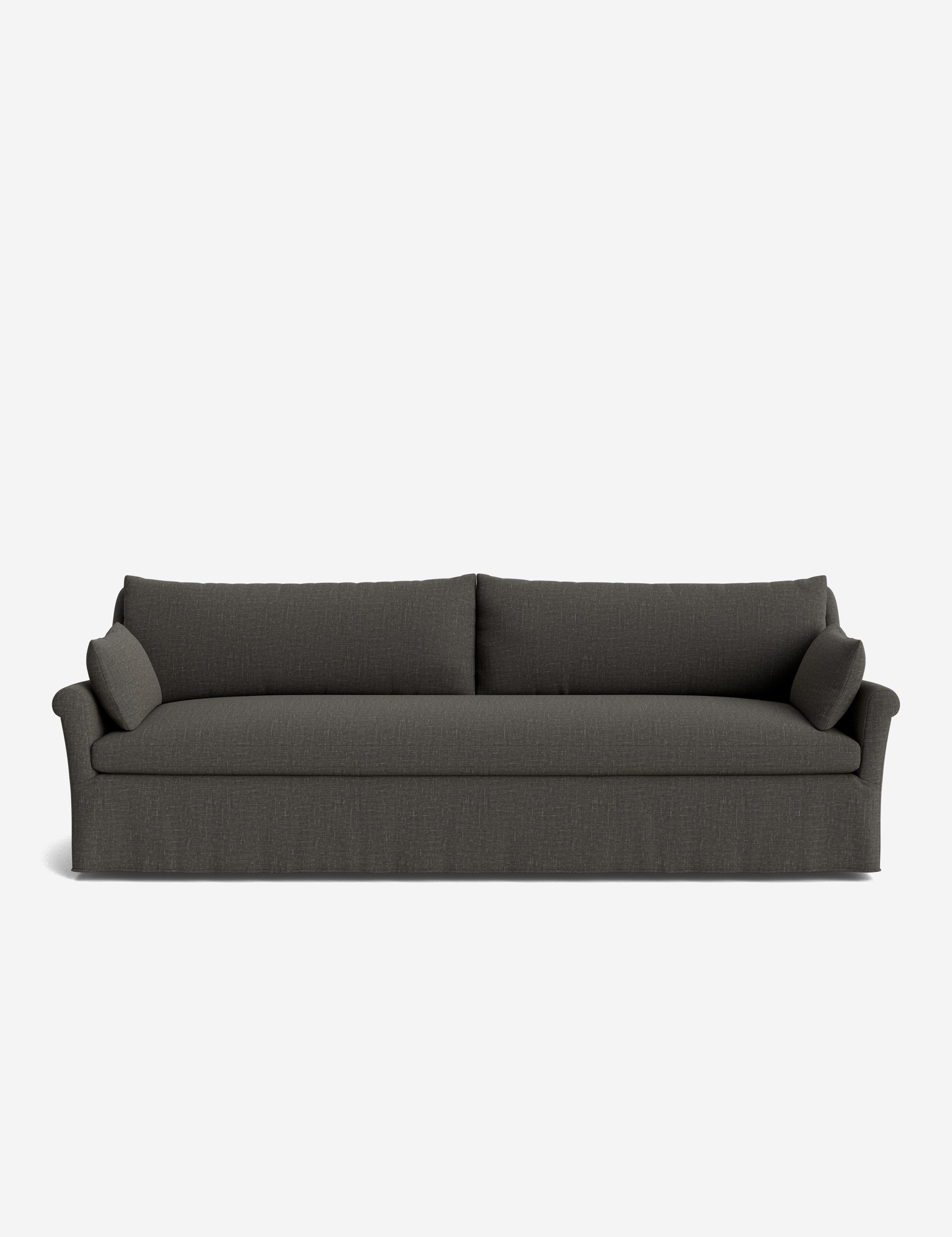 Lulu and Georgia Portola Rolled Arm Slipcover Sofa - view 141