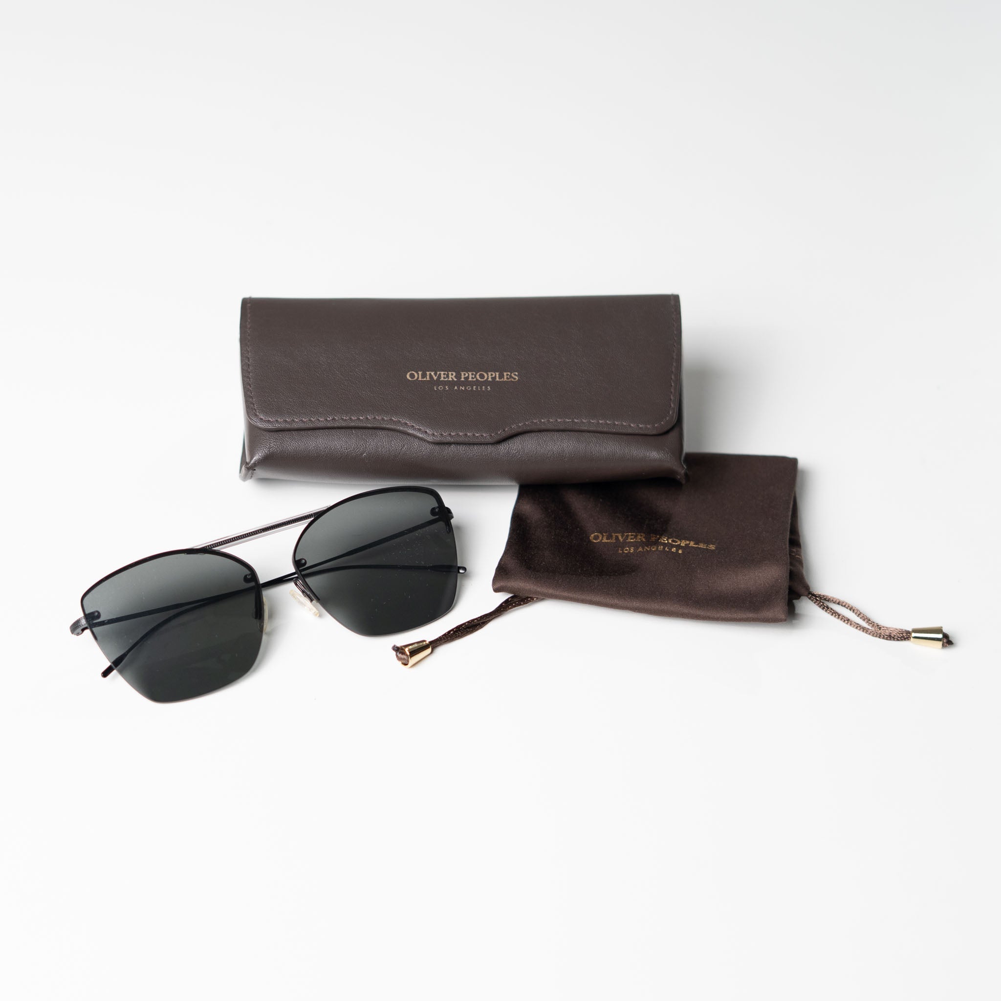 OLIVER PEOPLES Black Sunglasses - view 6