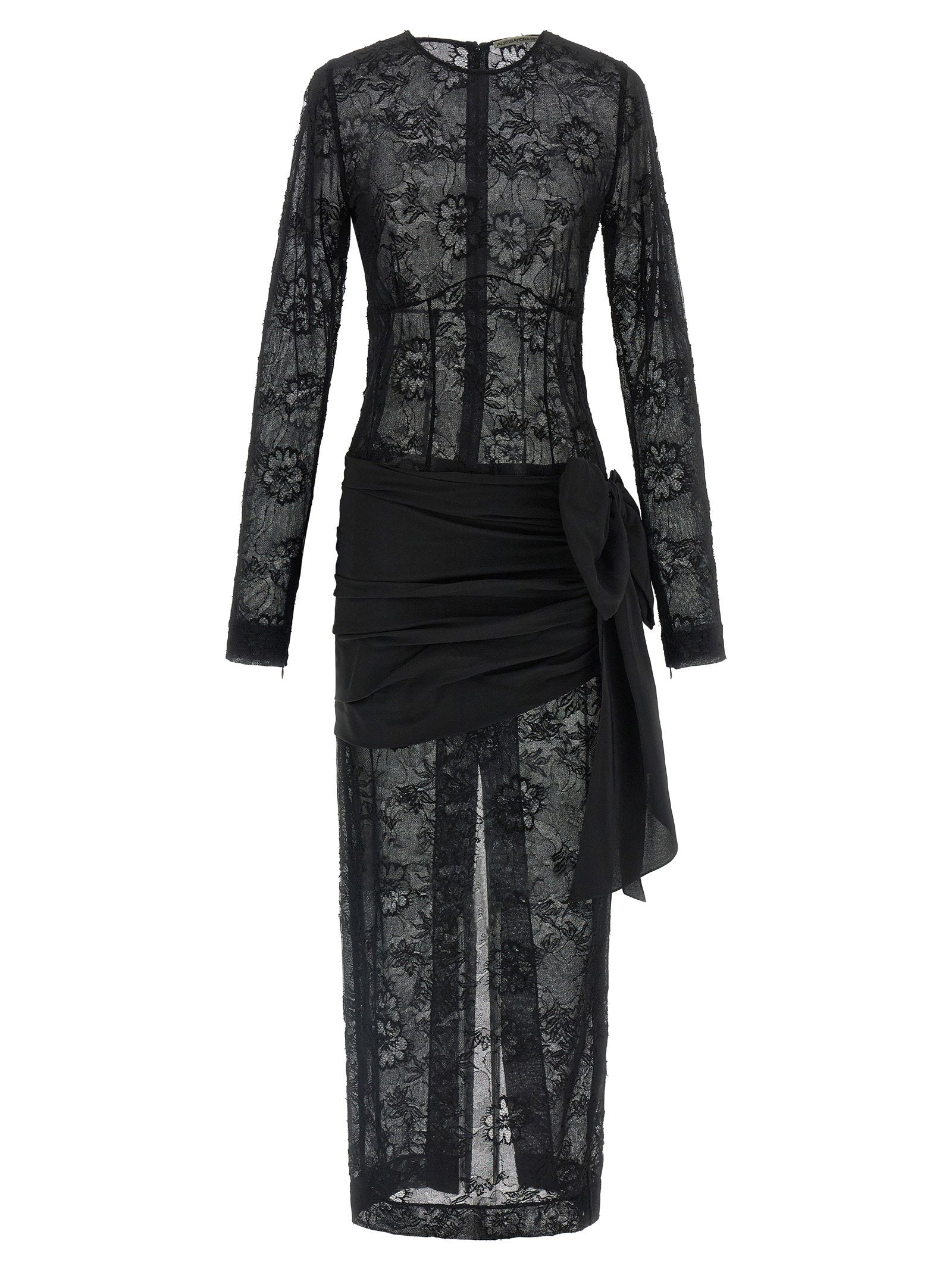Alessandra Rich Lace Bustier Dress