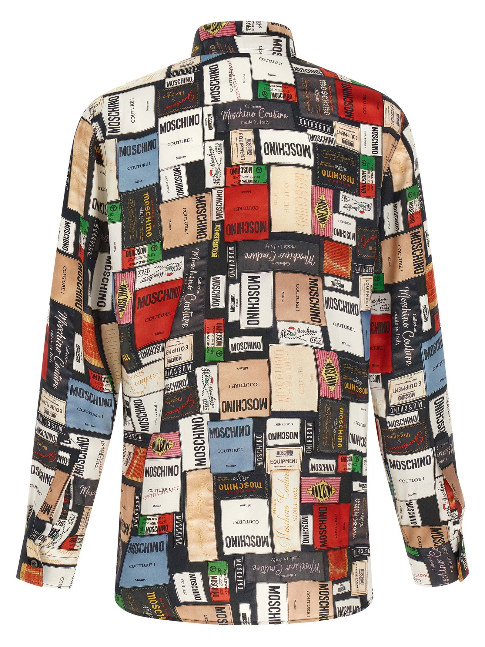 Moschino Labels Shirt – 100% silk - view 2