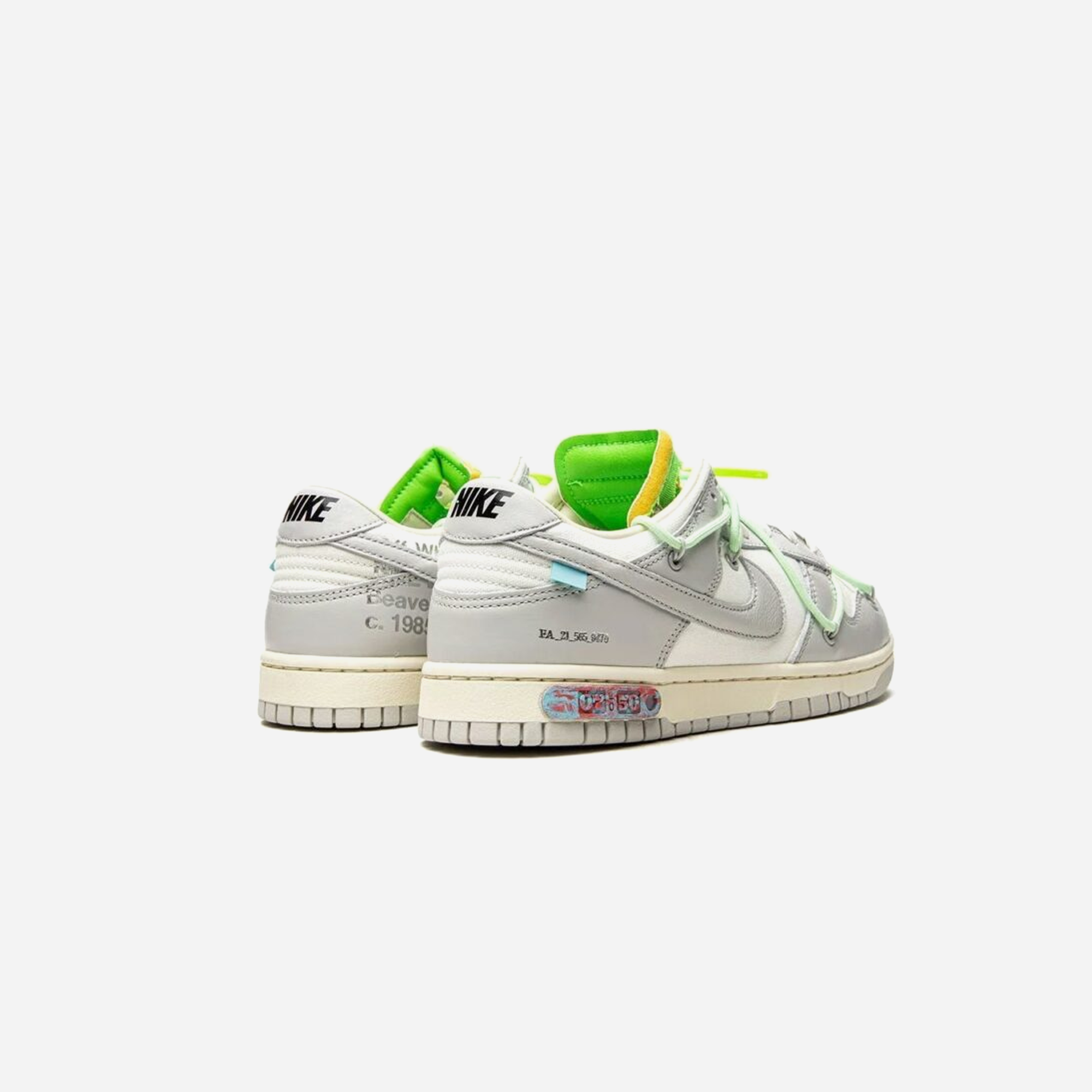 Nike Dunk Low Off-White Lot 7 - view 2