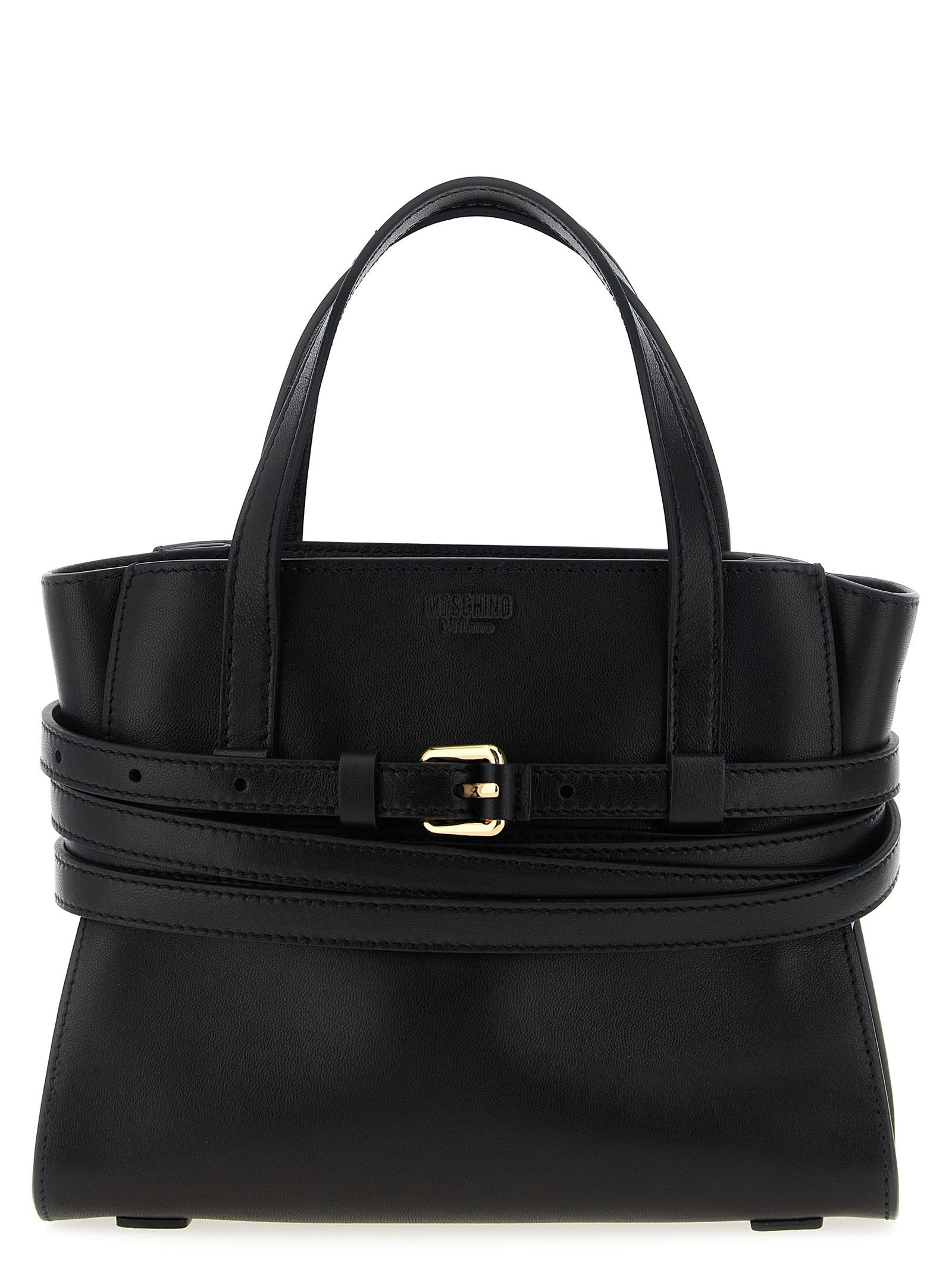 Moschino Tie Me Small Handbag – 100% polyester
