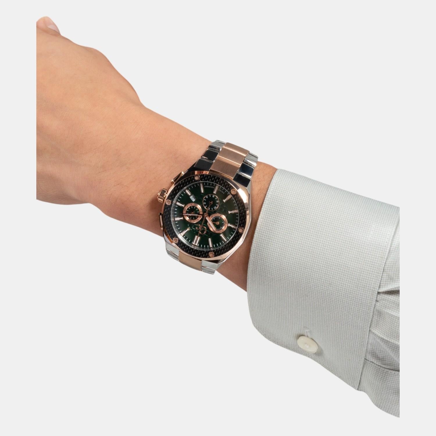 GC Fiber Men Quartz Green Dial Chronograph Stainless Steel Watch Z37003G3MF - view 6