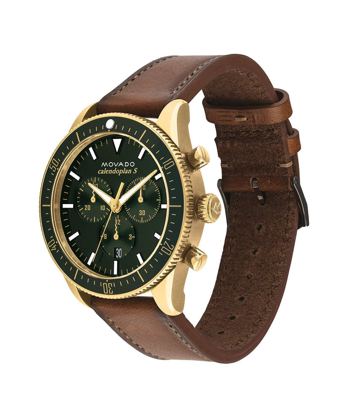 Movado Calendoplan Green Dial Men 42mm - view 2
