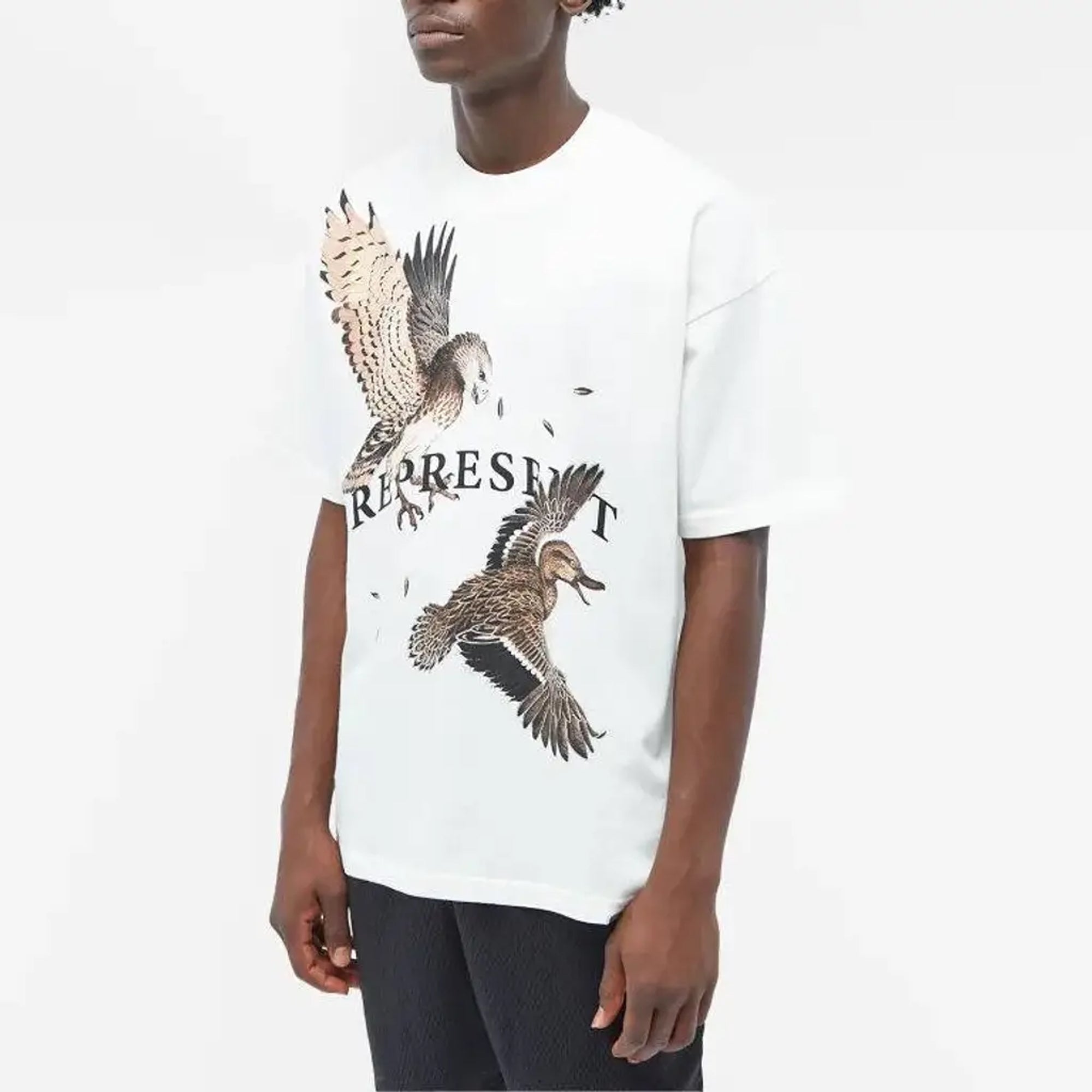 Represent | BIRDS OF PREY T-SHIRT { WHITE
