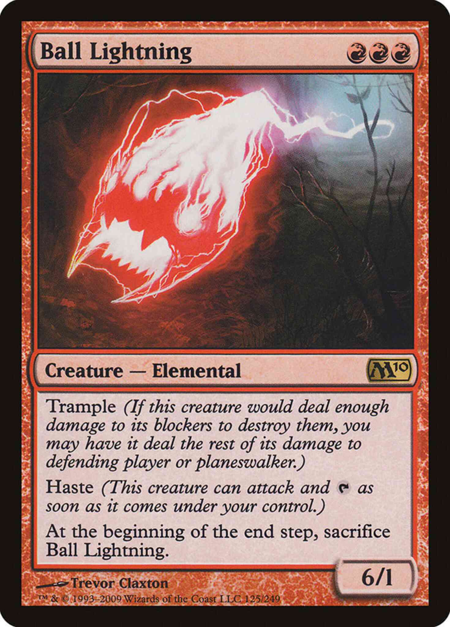 Lightning 125 magic – Ball Lightning [125] [Magic 2010] [Non-Foil]