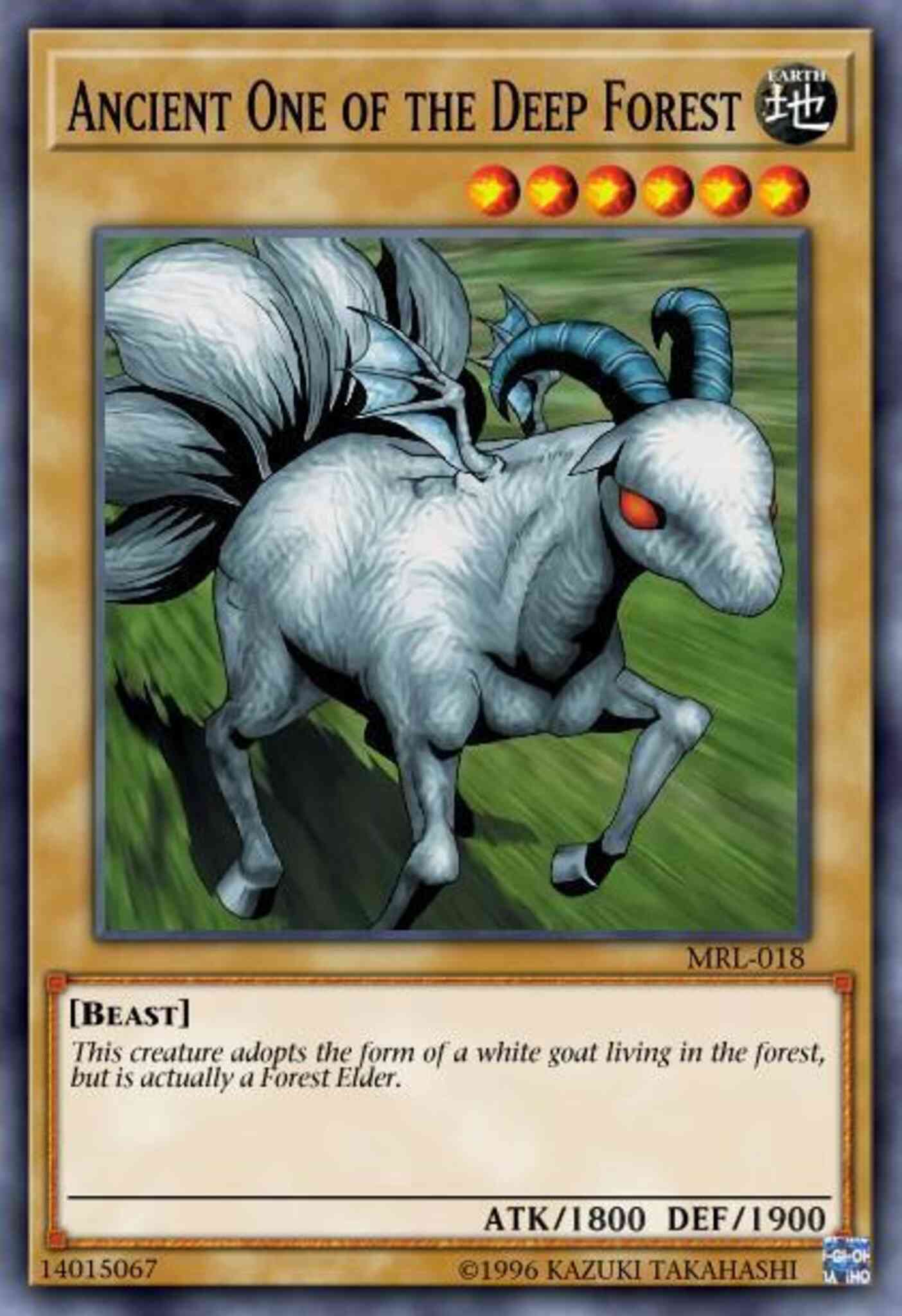 Yu-Gi-Oh! Ancient One of the Deep Forest - MRL-018 - Common - Unlimited