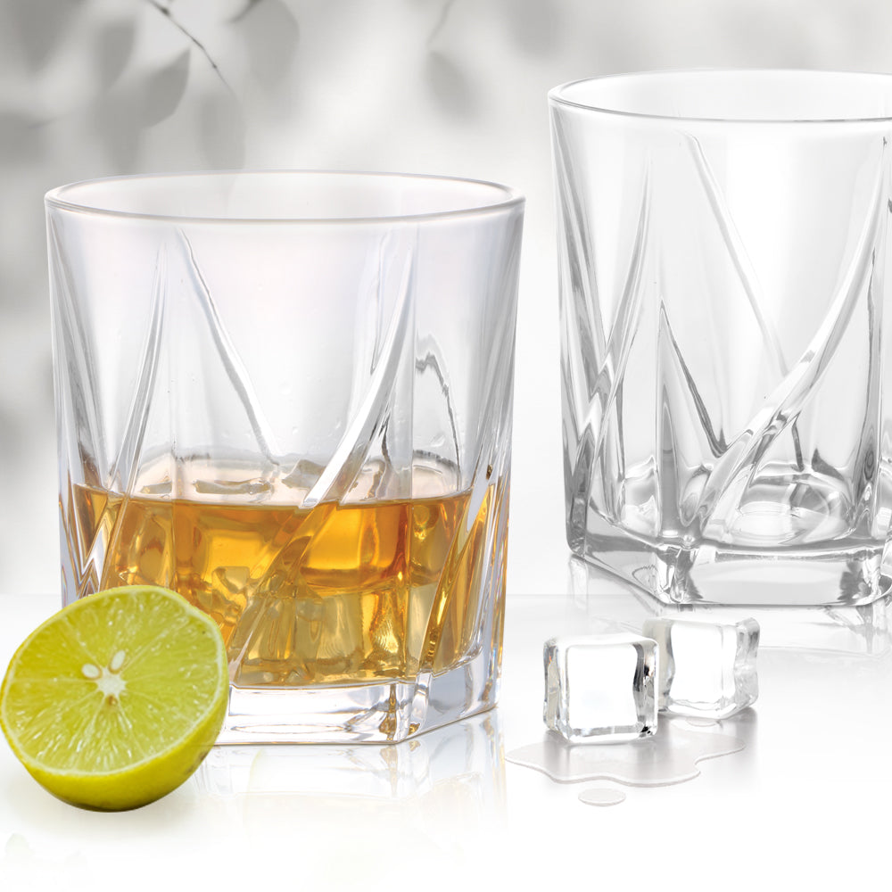 Treo by Milton Ignis On The Rocks 350 Glass Tumbler | Transparent | Set of 6 Pcs - view 3