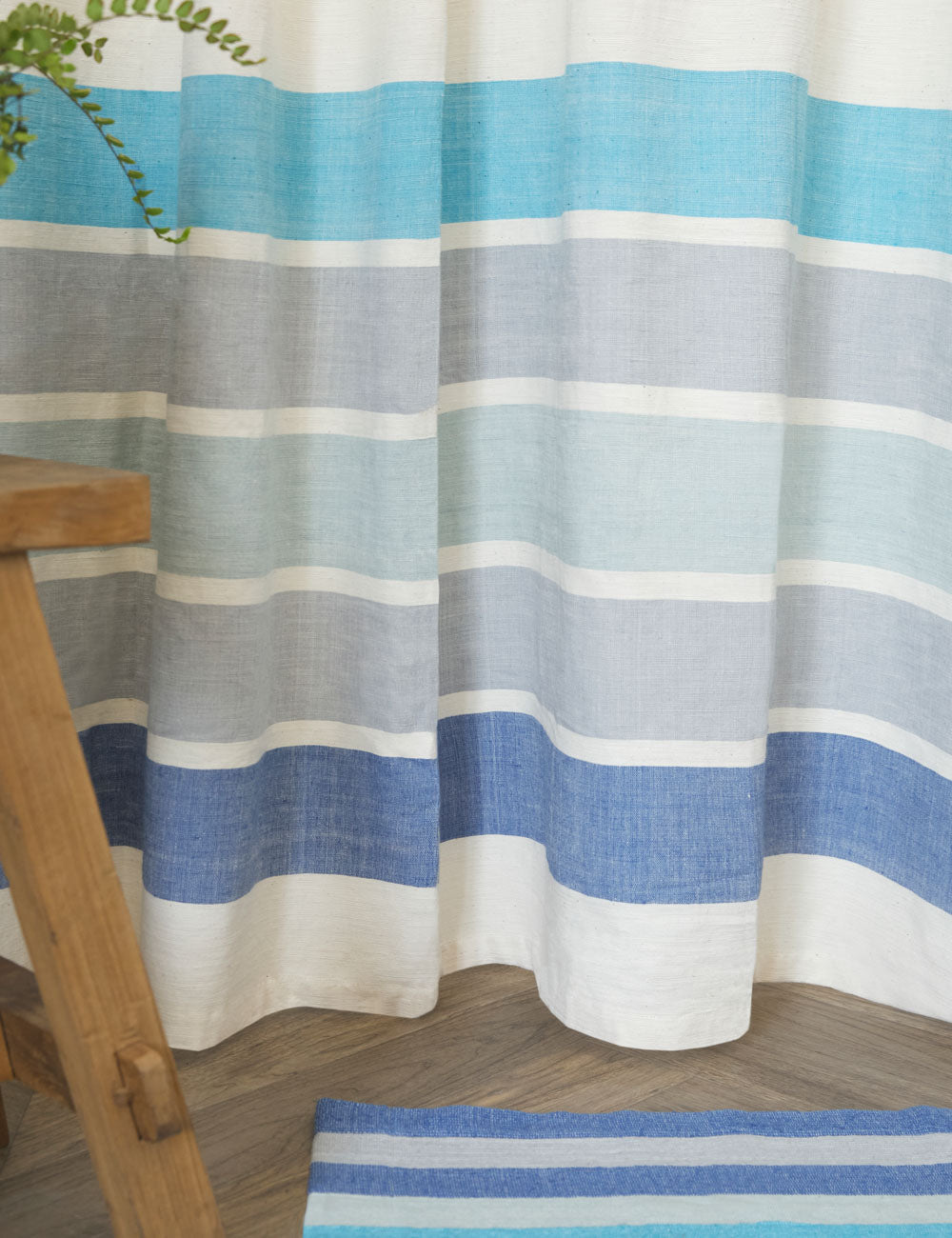Lulu and Georgia Omo Shower Curtain by Bolé Road Textiles - view 4