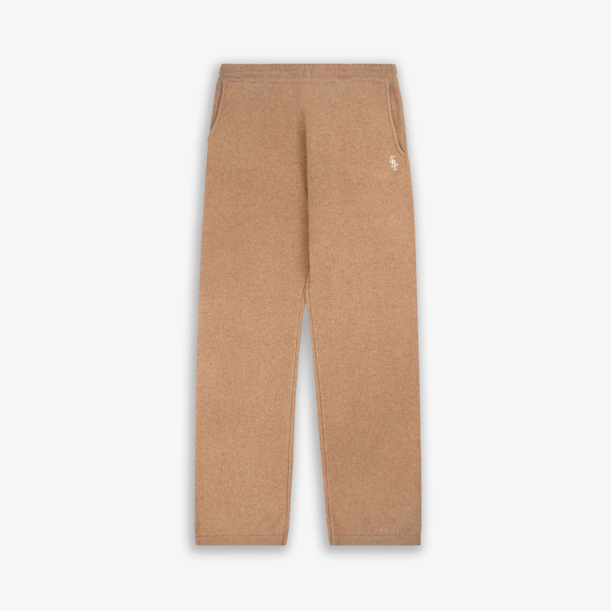 Sporty & Rich | Src Wool Cashmere Trousers { Camel