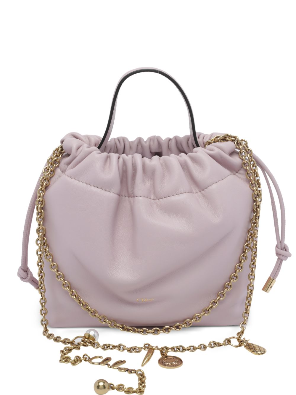 Chloé Chloe Penelope Drawstring Bag – 100% Lamb Leather