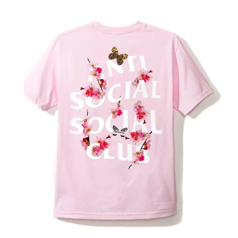 Kicks Machine Anti Social Social Club Kkoch T-shirt Pink Black Friday