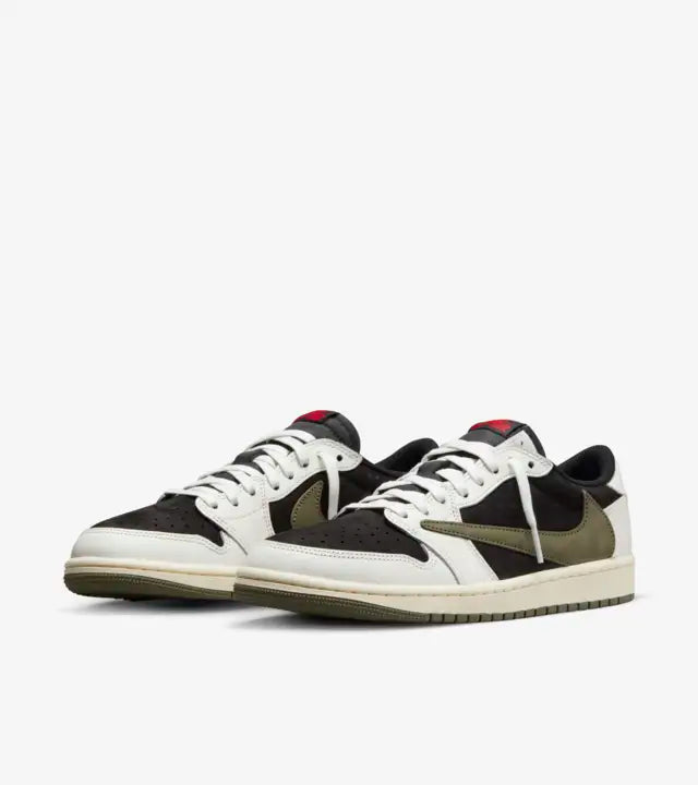 Kicks Machine Air Jordan 1 Low x Travis Scott Olive - view 2