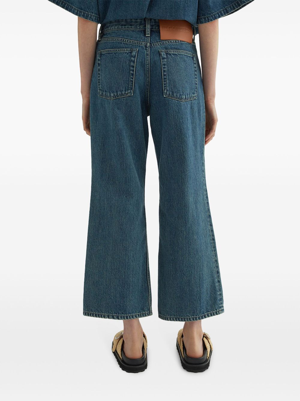 Jil Sander Plus Denim Wide-leg jeans – Cotton 100% - view 4