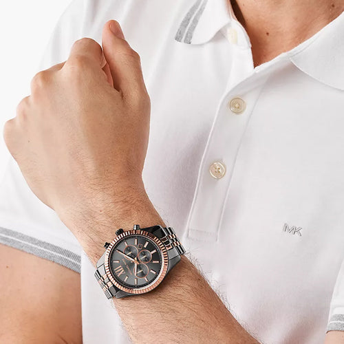 Michael Kors Lexington Grey Dial Men 44mm MK8561 - view 2