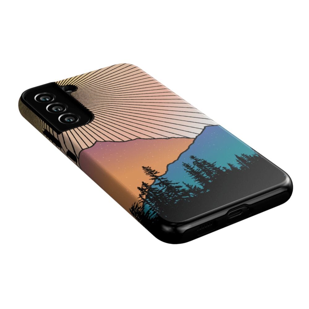 Casetry Golden Hour | Mountain Sunset Samsung Case - view 23