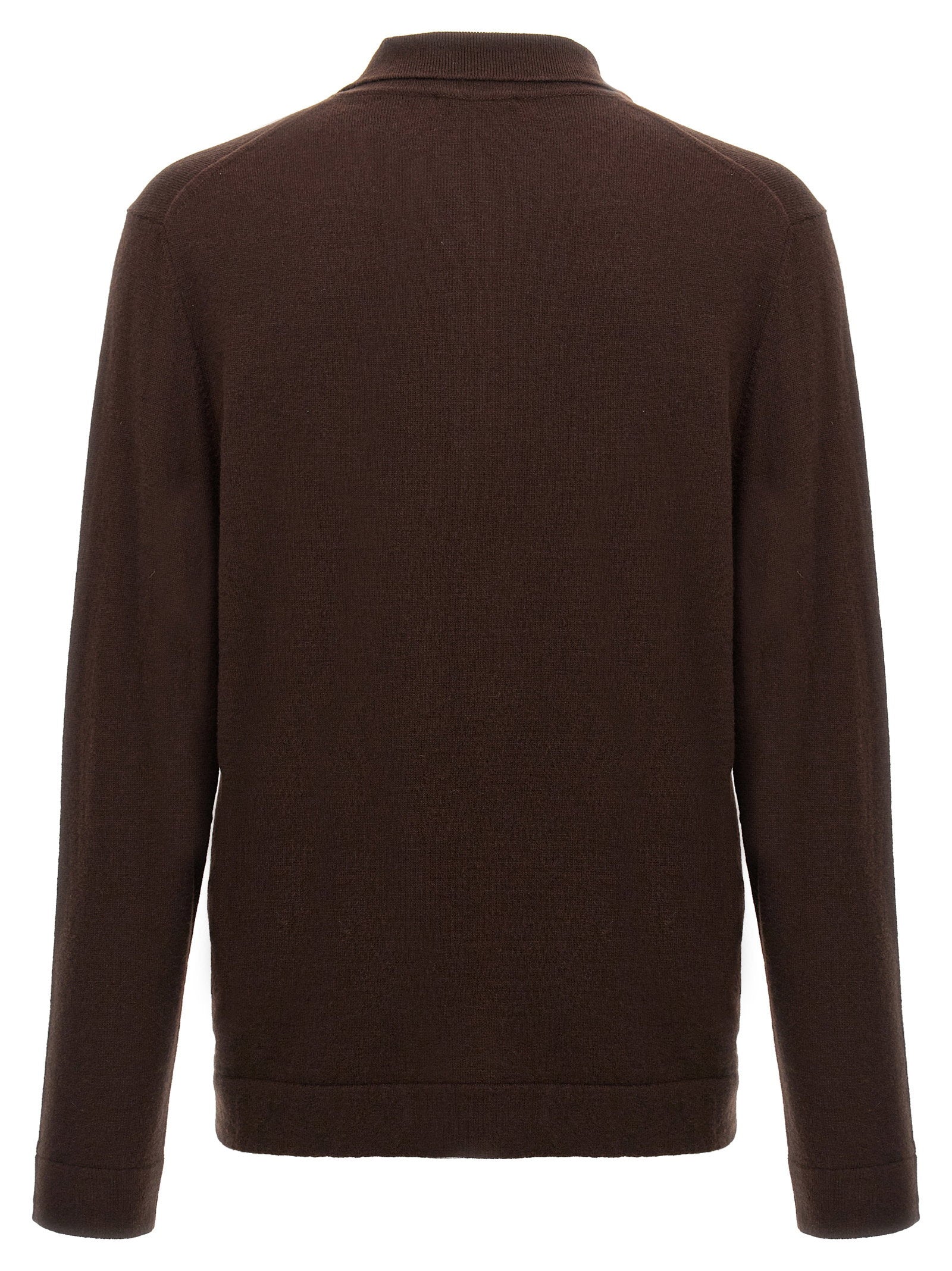 Zanone Cashmere Wool Polo Shirt - view 2