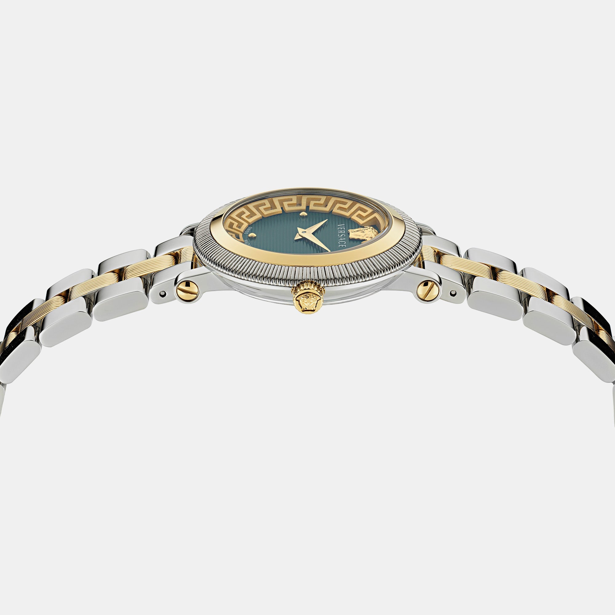 Versace Greca Flourish Women Quartz Green Dial Analog Stainless Steel Watch VE7F00523 - view 7