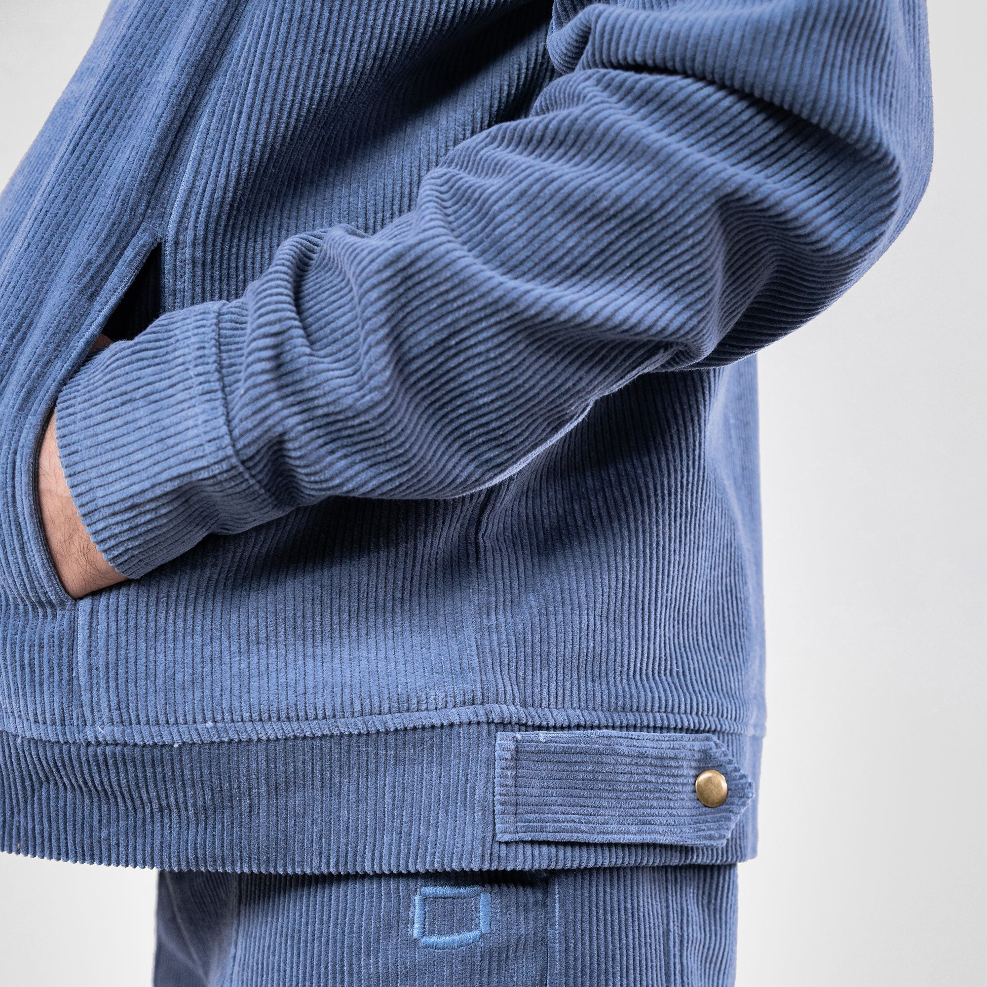 Superkicks | Corduroy Jacket { Estate Blue - view 6