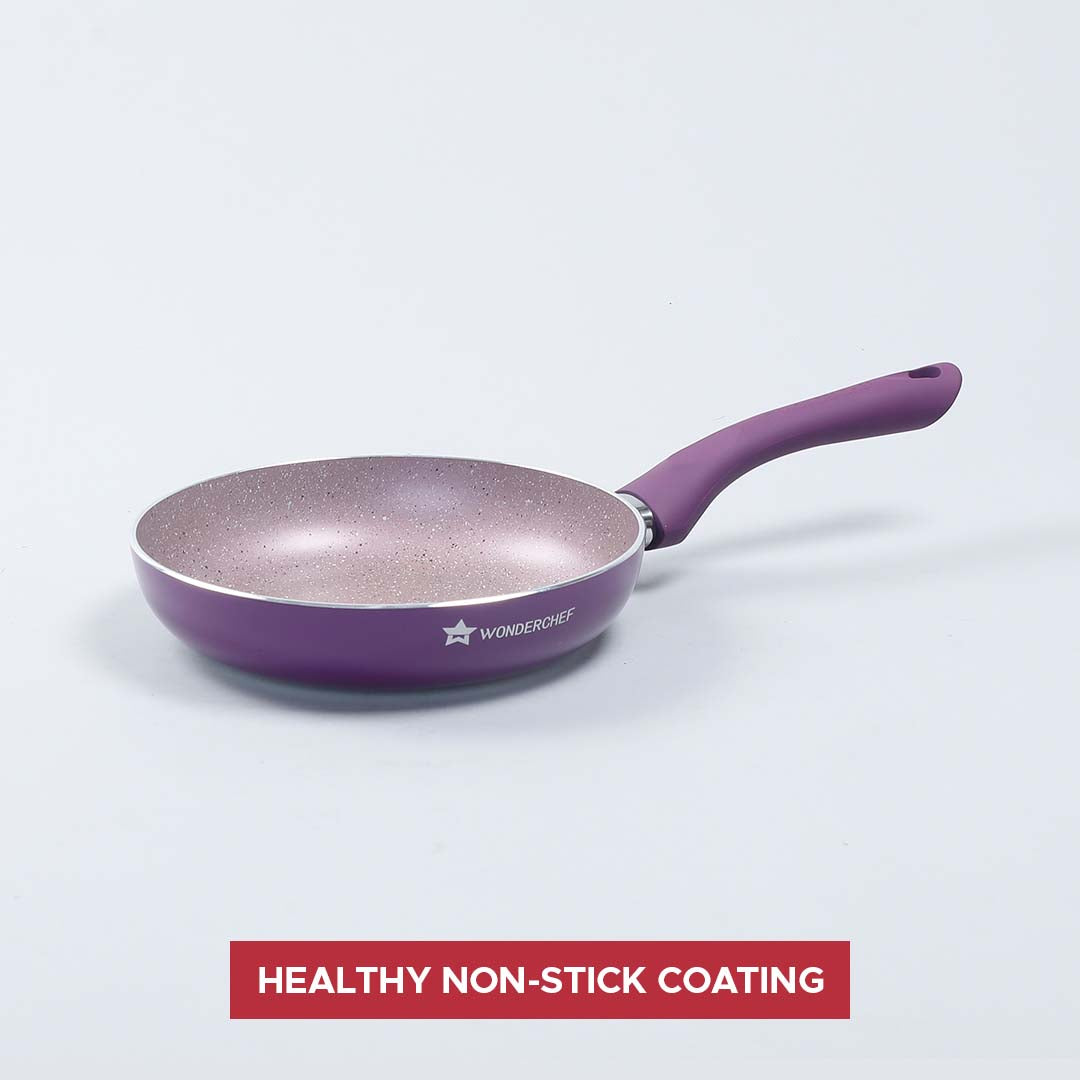 Wonderchef Royal Velvet Non-Stick 26 cm Fry Pan with Induction Bottom - view 2