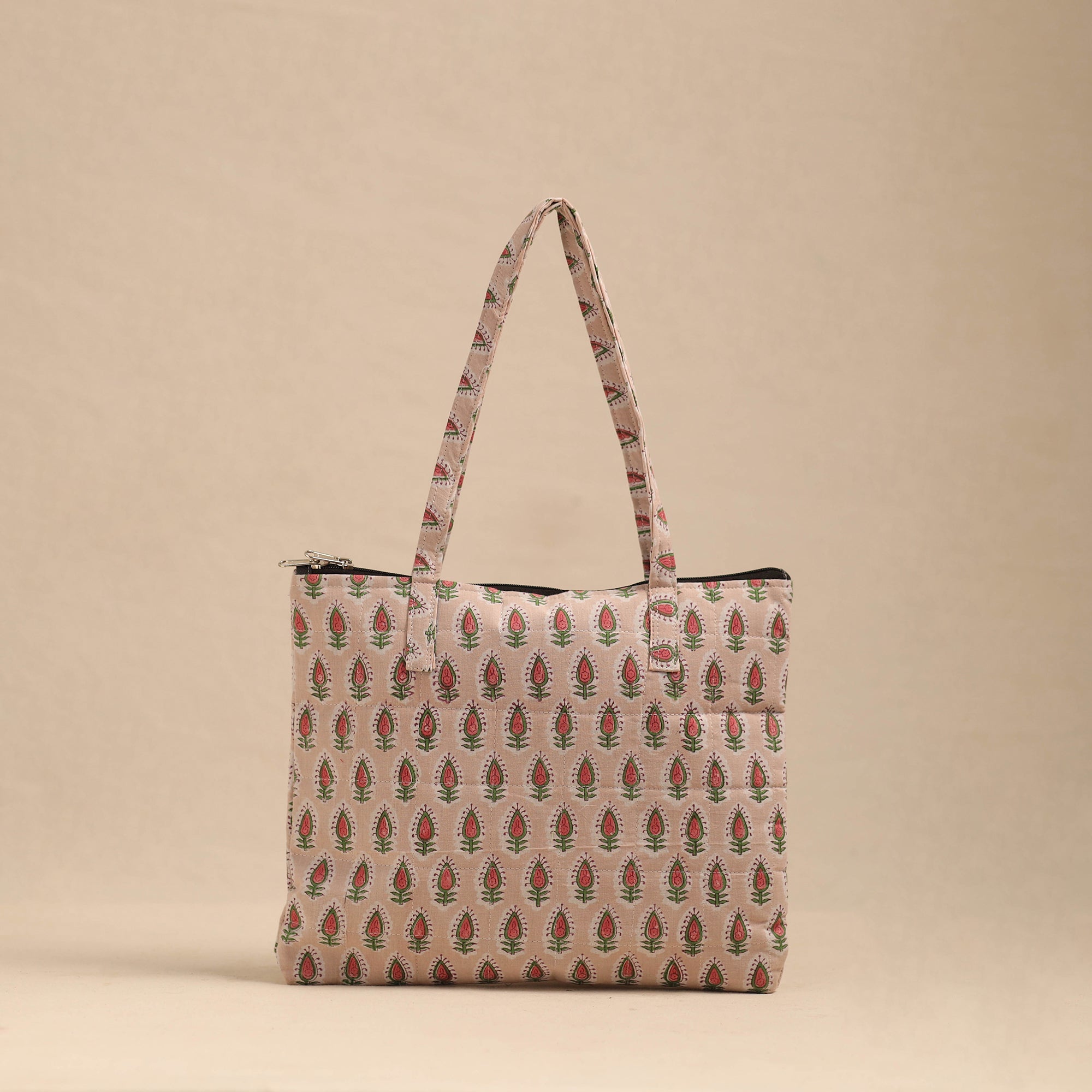 NOORI BAZAR Handmade Quilted Cotton Hand Bag 23